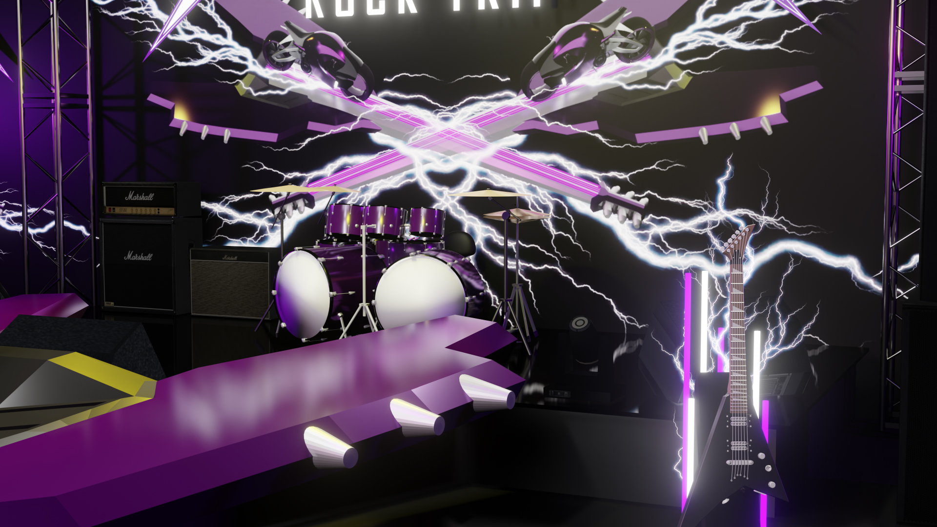 УРБАНТЕХ ROCK TRIP — Изображение №14 — Иллюстрация, 3D на Dprofile