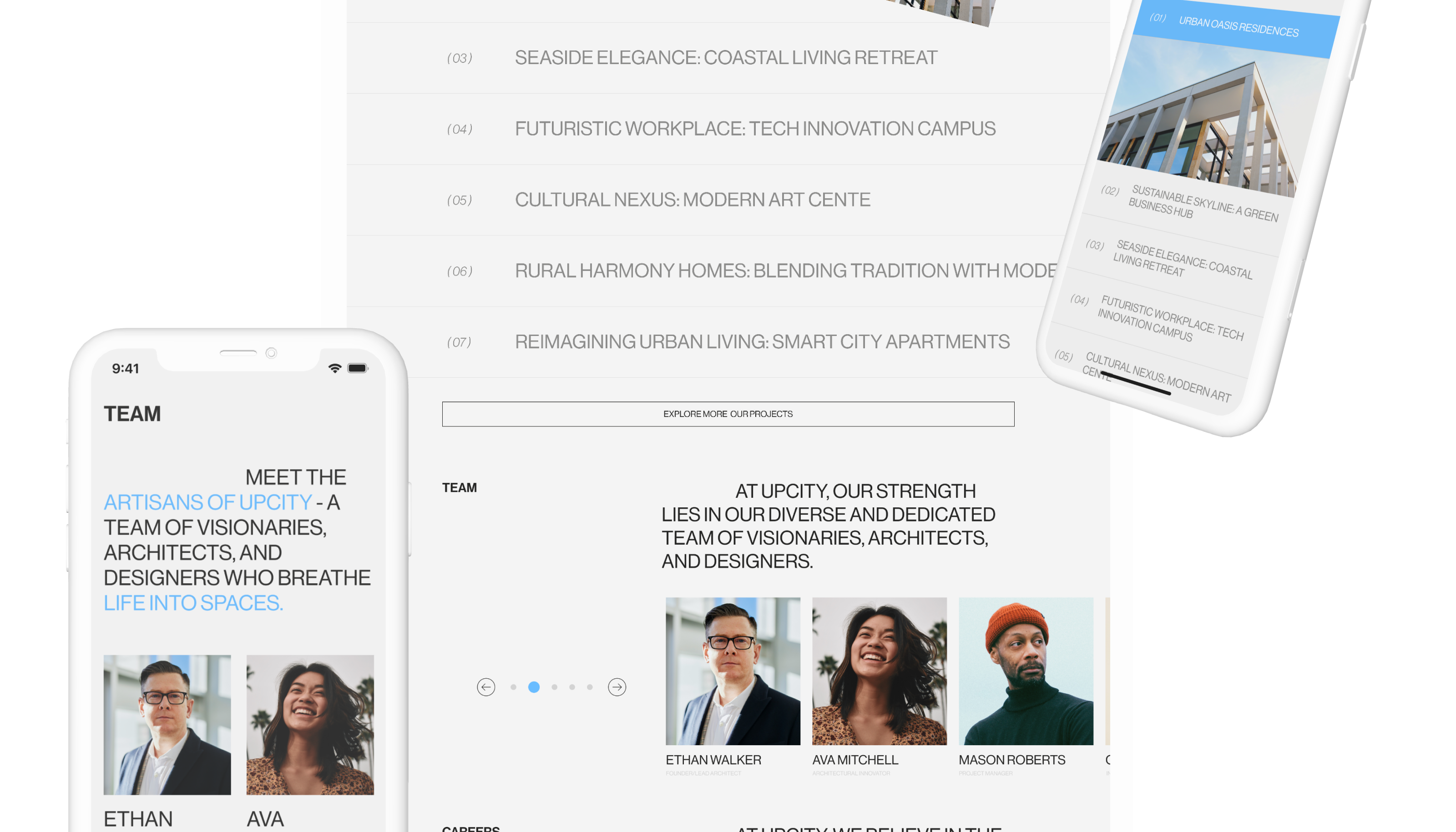 UPcity Landing Page — Изображение №4 — Интерфейсы на Dprofile