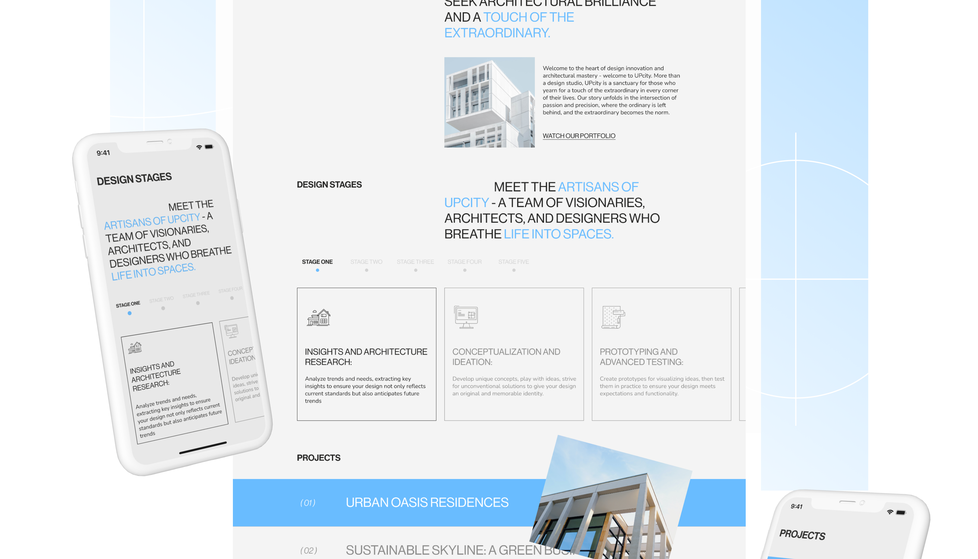 UPcity Landing Page — Изображение №3 — Интерфейсы на Dprofile