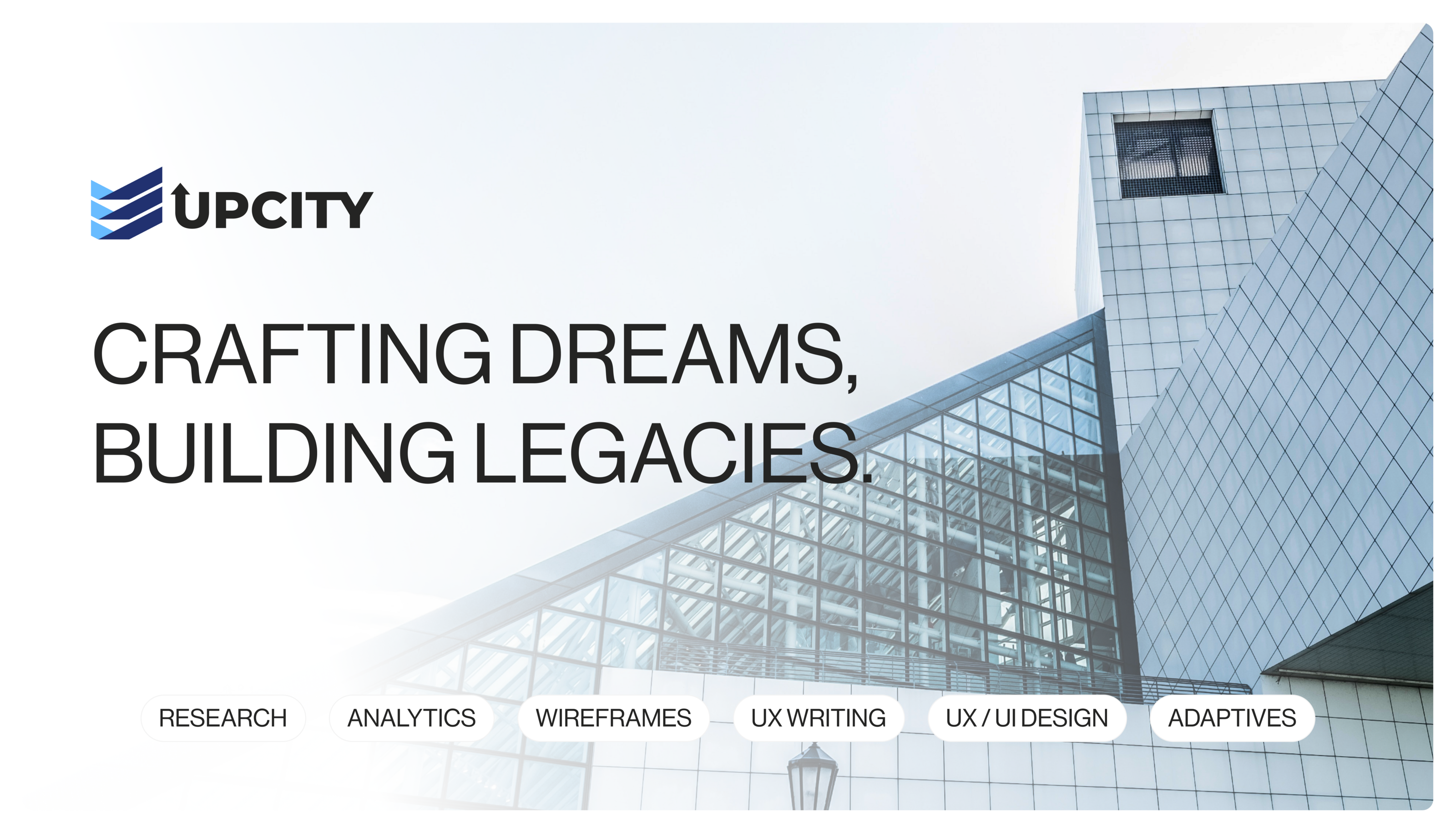UPcity Landing Page — Изображение №1 — Интерфейсы на Dprofile