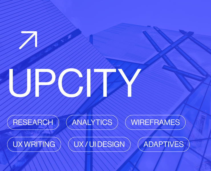 UPcity Landing Page на Dprofile
