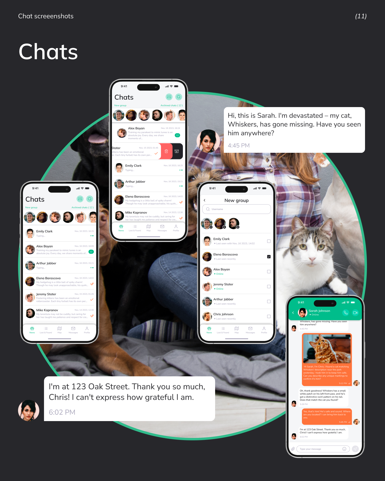 ProPets - Mobile App — Изображение №12 — Интерфейсы на Dprofile