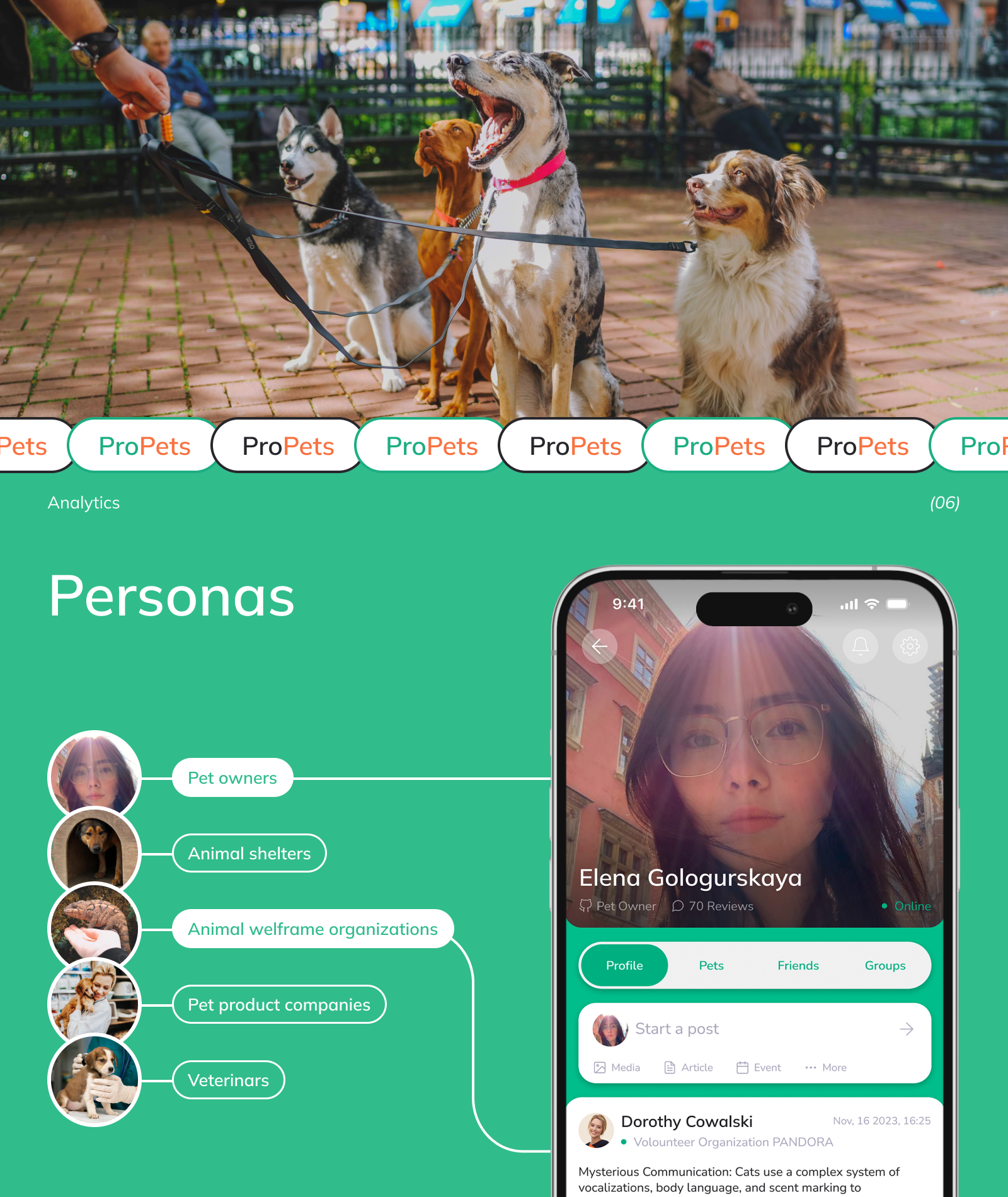 ProPets - Mobile App — Изображение №7 — Интерфейсы на Dprofile