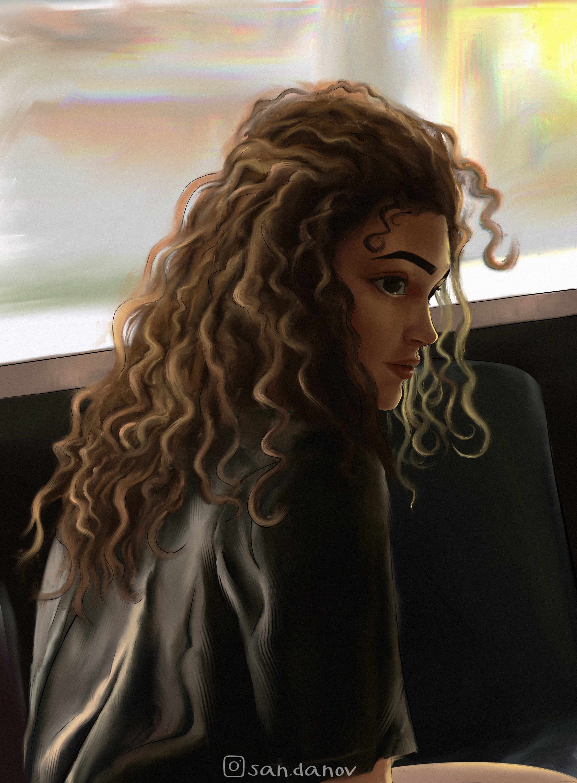 Portrait illustration — Изображение №7 — Иллюстрация на Dprofile