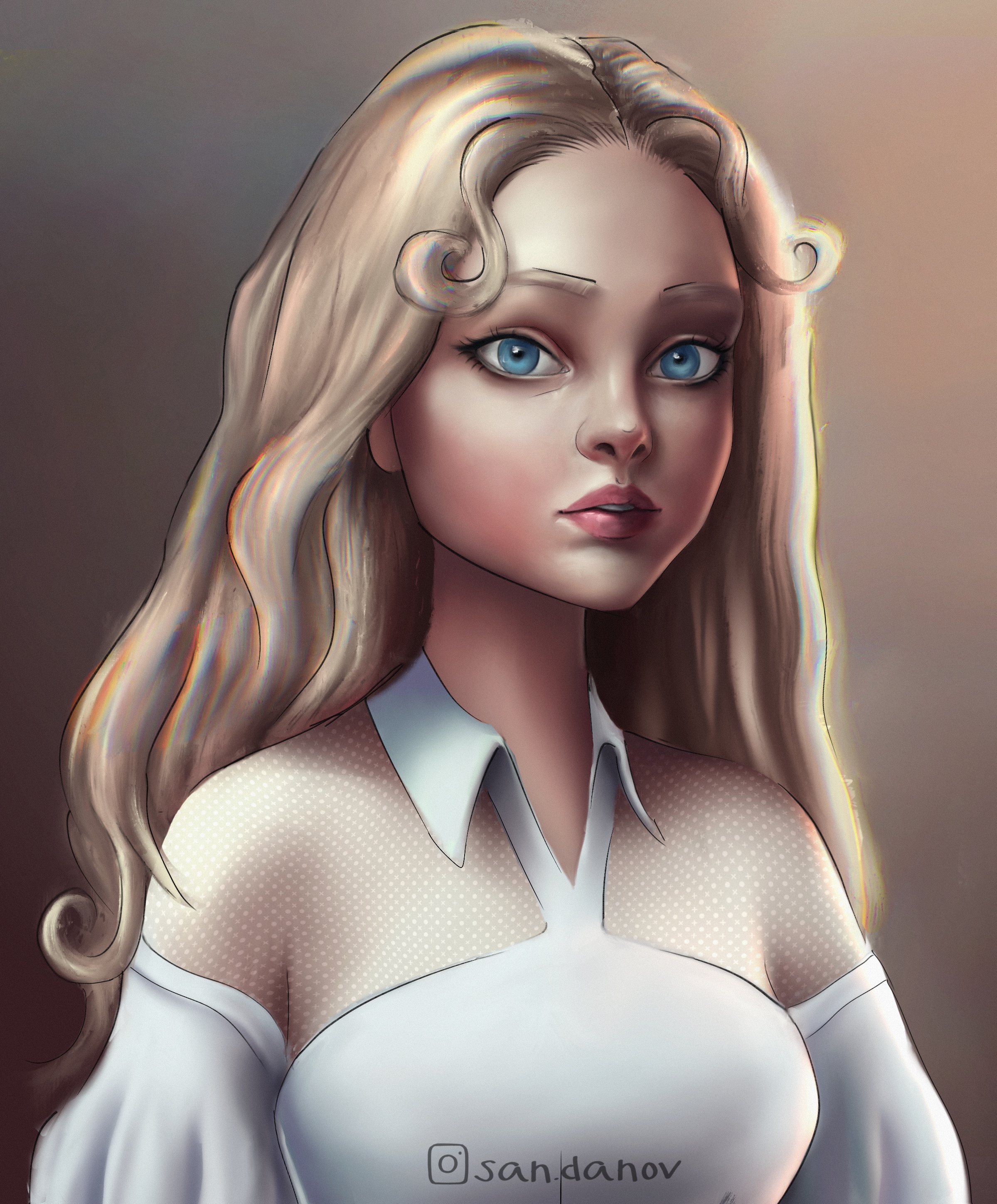 Portrait illustration — Изображение №2 — Иллюстрация на Dprofile