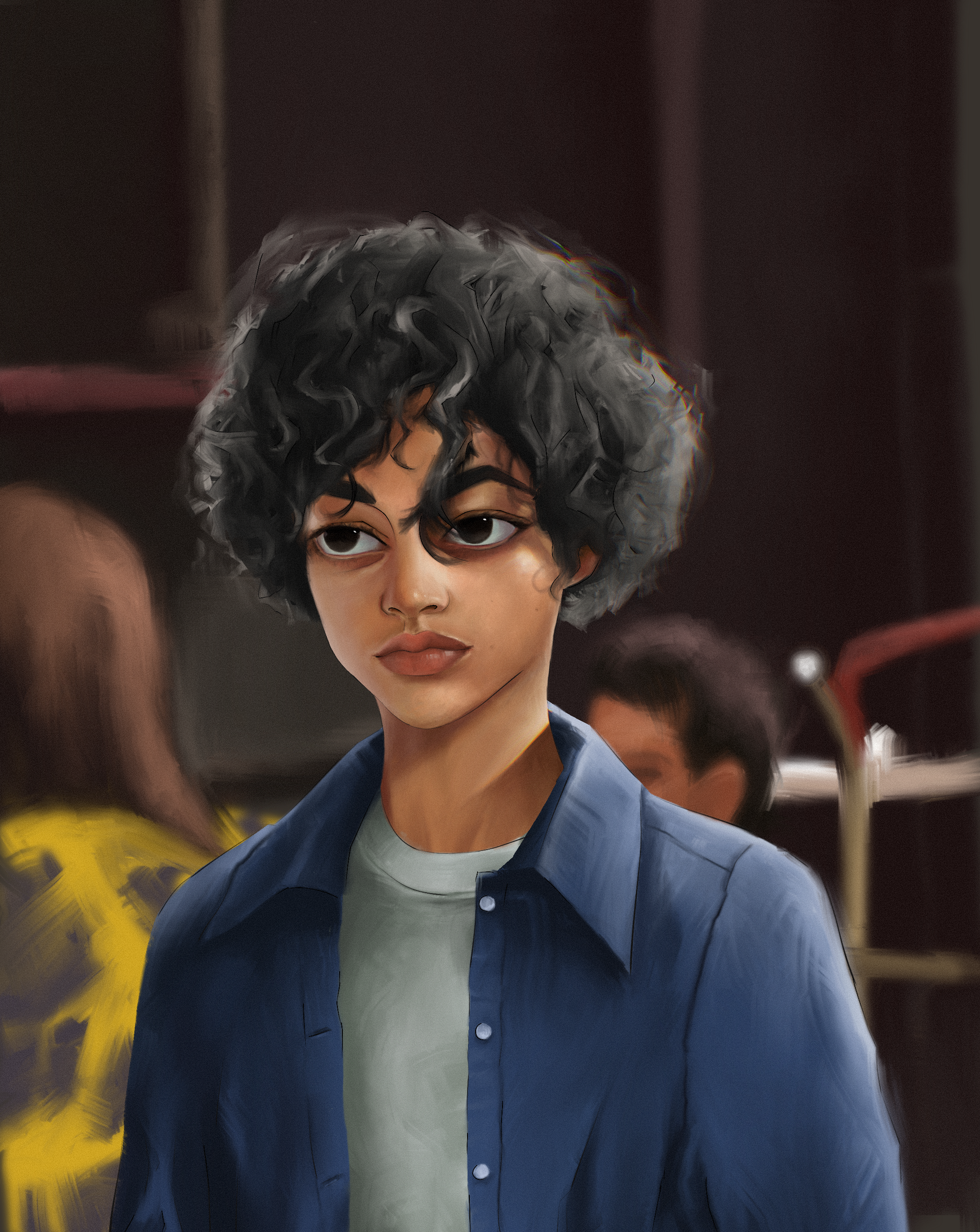 Portrait illustration — Изображение №4 — Иллюстрация на Dprofile