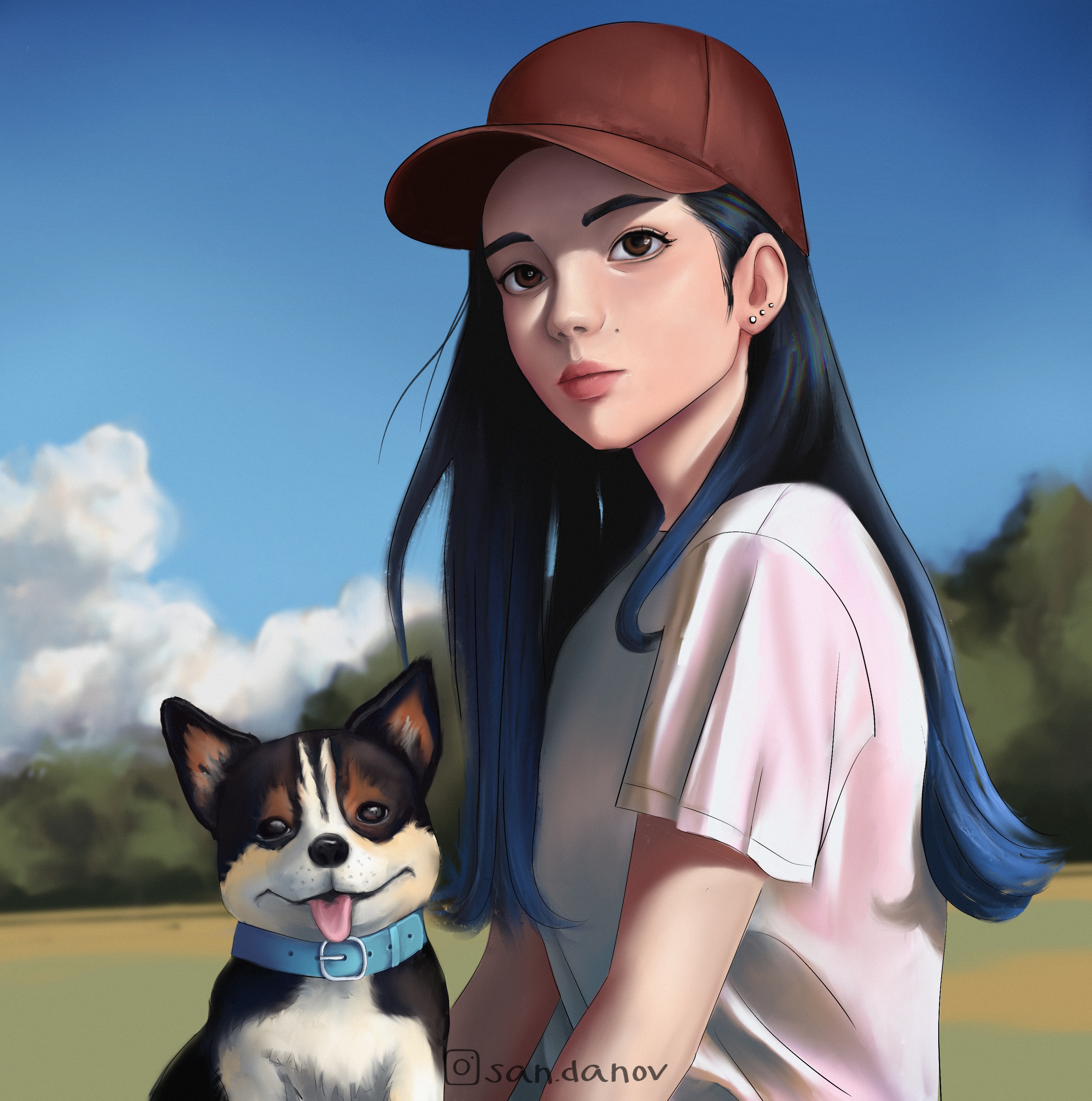 Portrait illustration — Изображение №9 — Иллюстрация на Dprofile