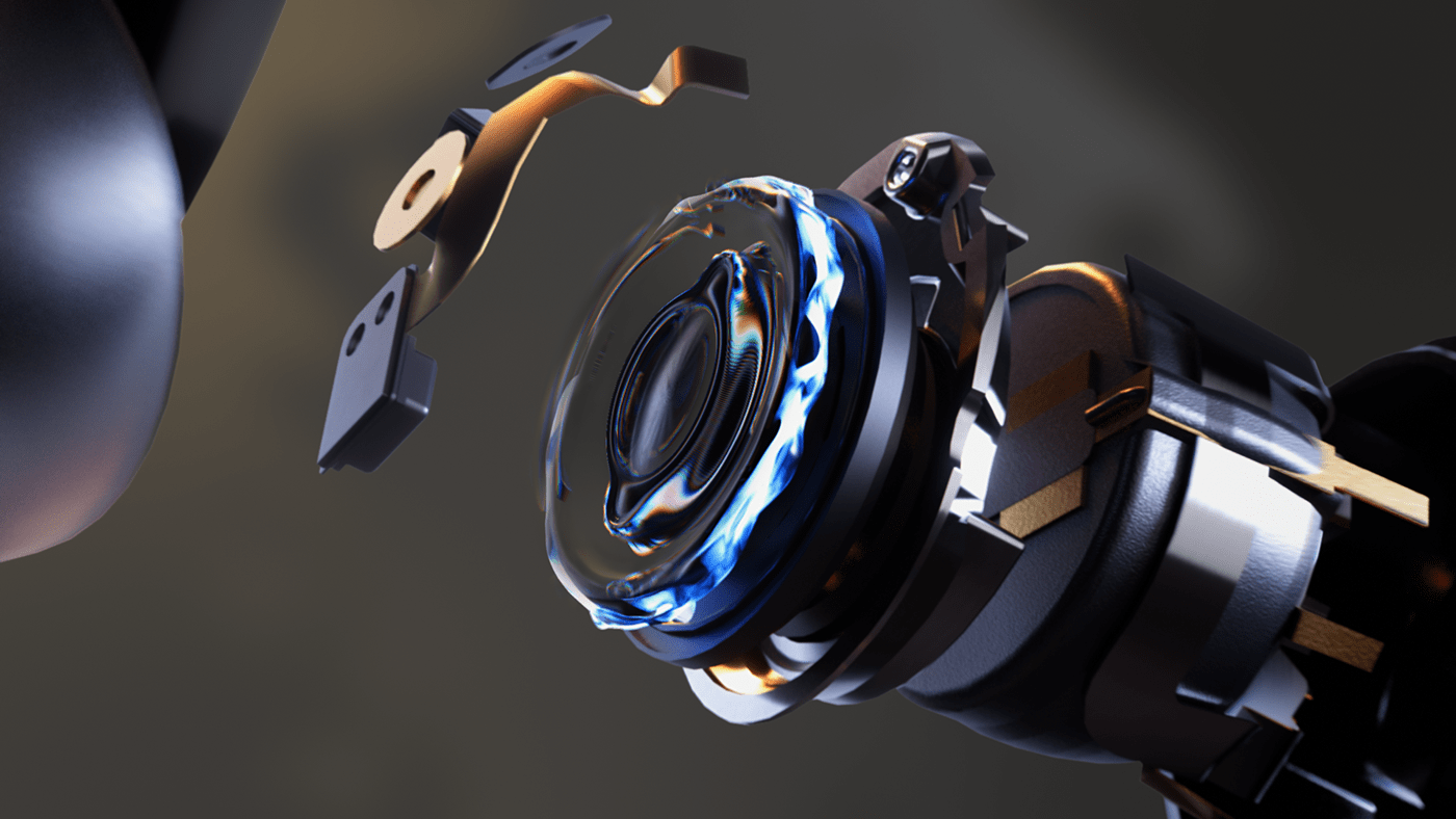 Earfun - Headphone animation — Изображение №4 — 3D, Анимация на Dprofile