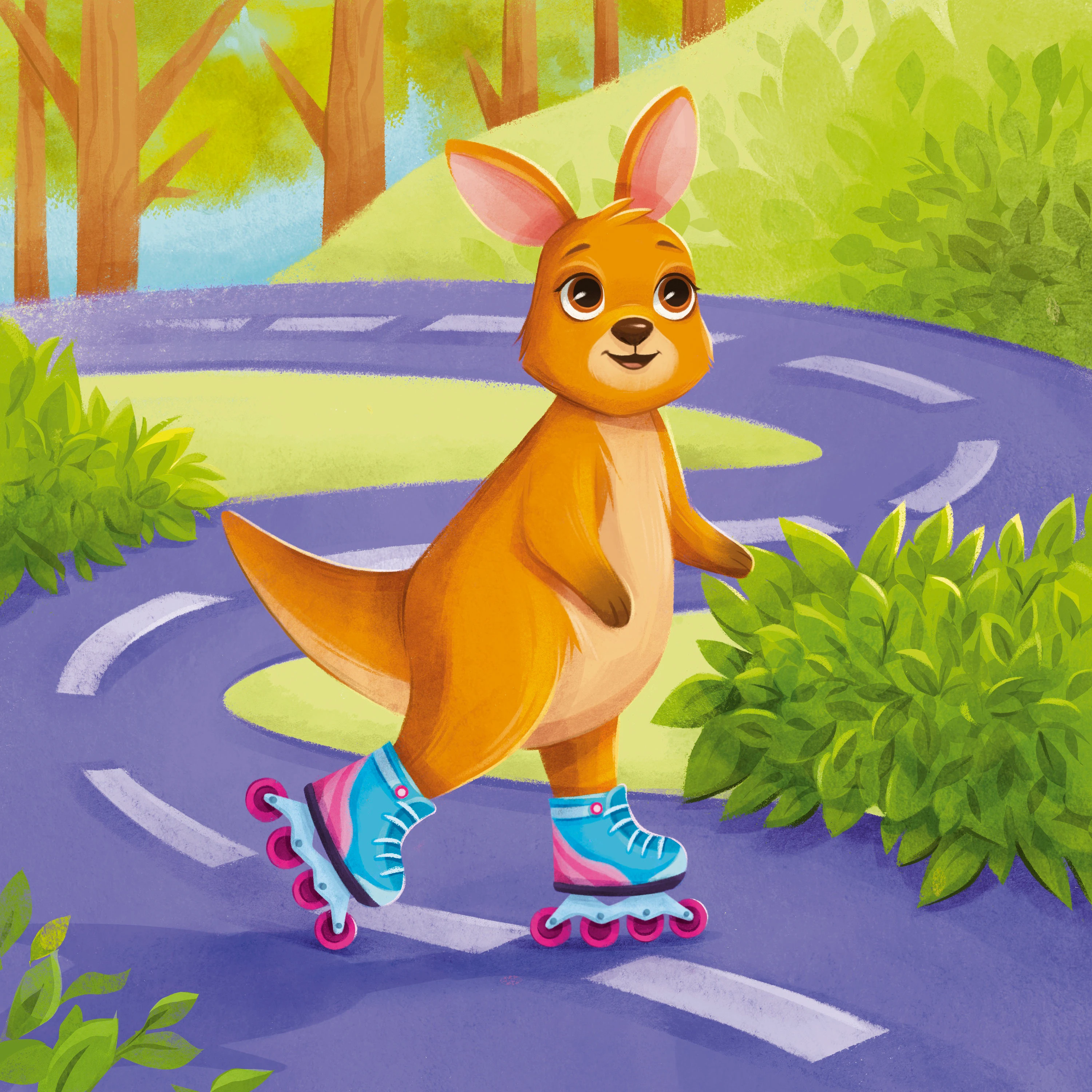 children's illustrations sport animals — Изображение №5 — Иллюстрация на Dprofile