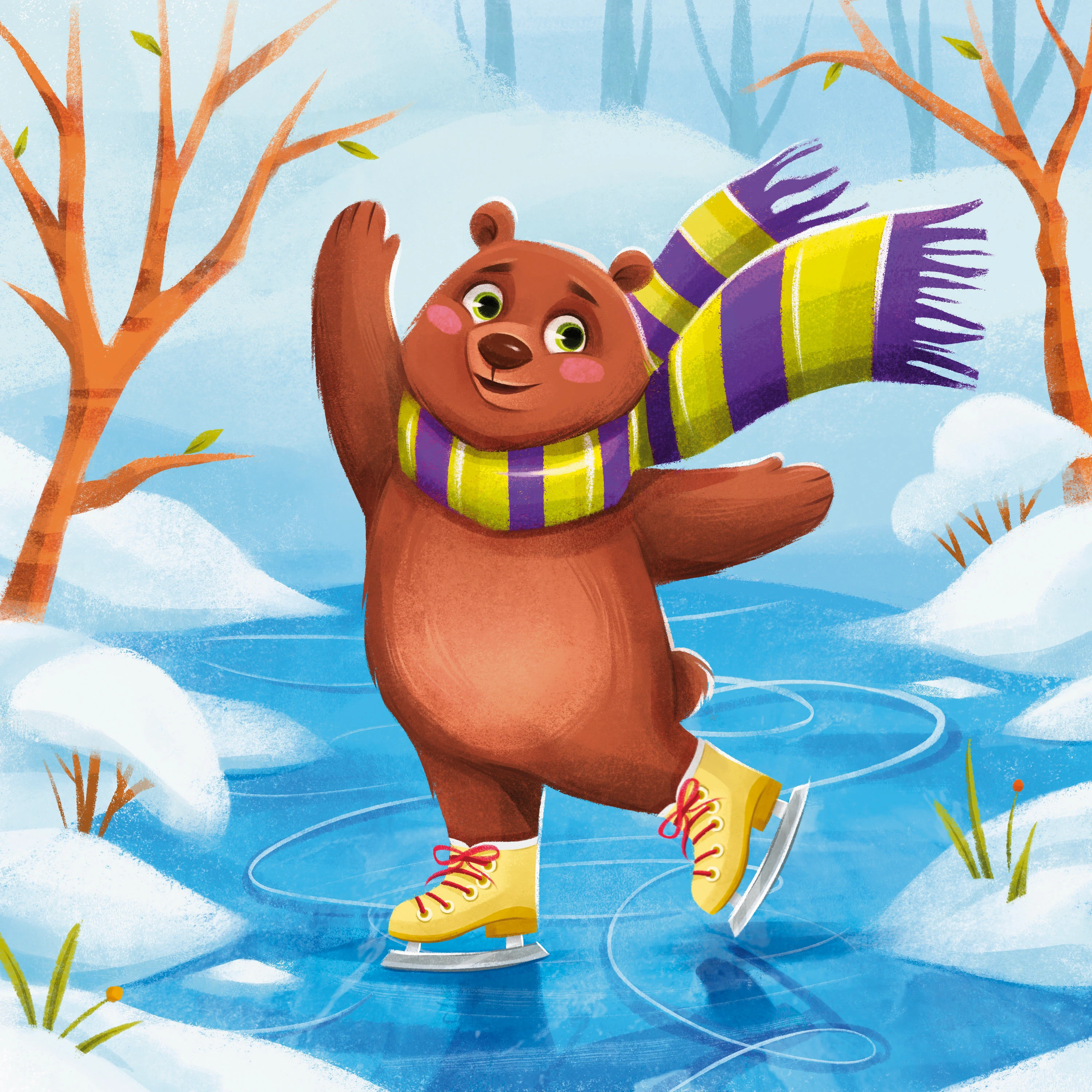 children's illustrations sport animals — Изображение №4 — Иллюстрация на Dprofile
