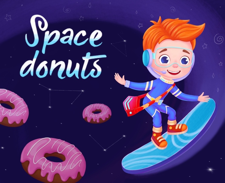 Космические пончики. Дизайн настольной игры на Dprofile