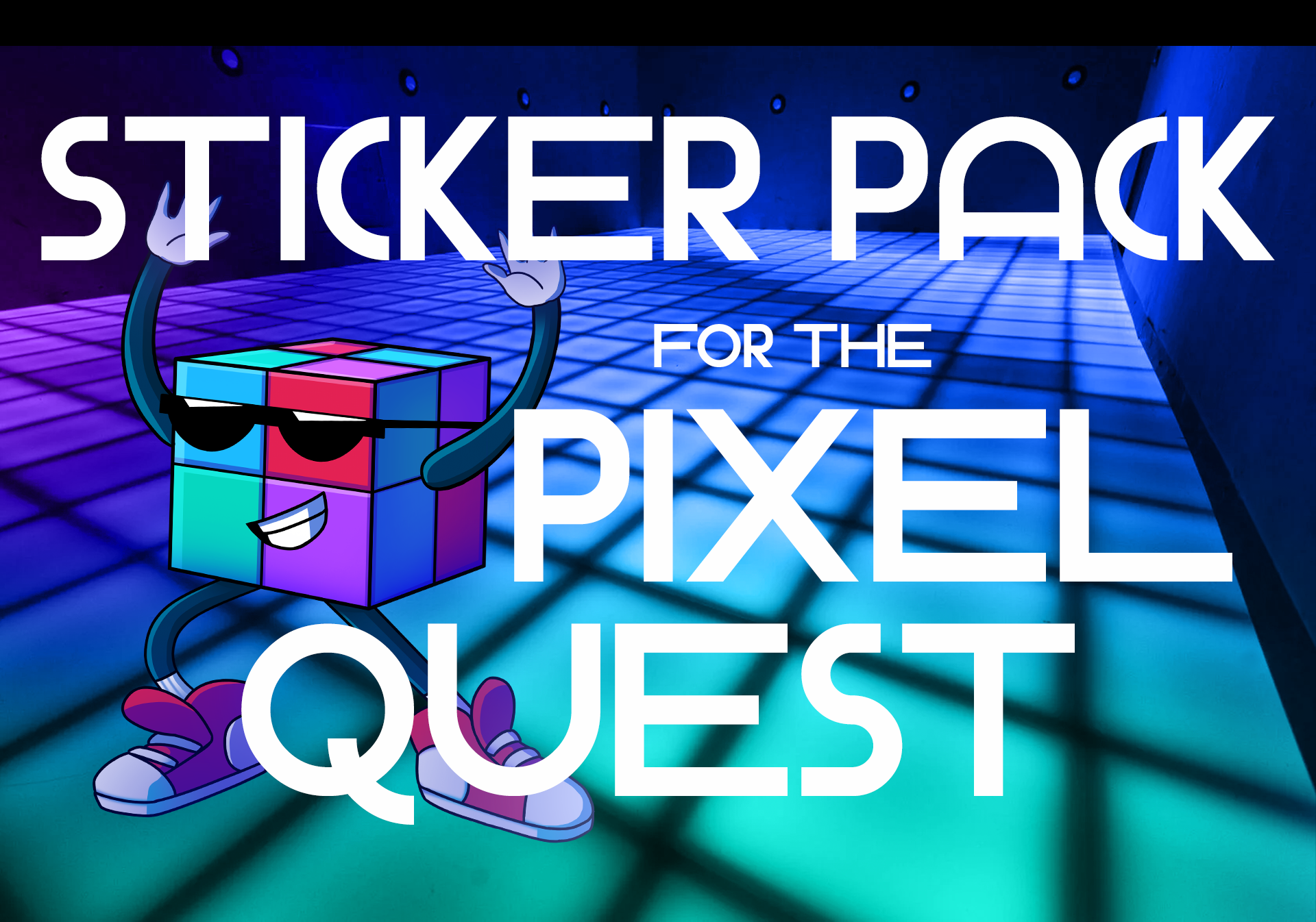 Набор стикеров для Pixel Quest — Изображение №1 — Брендинг, Иллюстрация на Dprofile