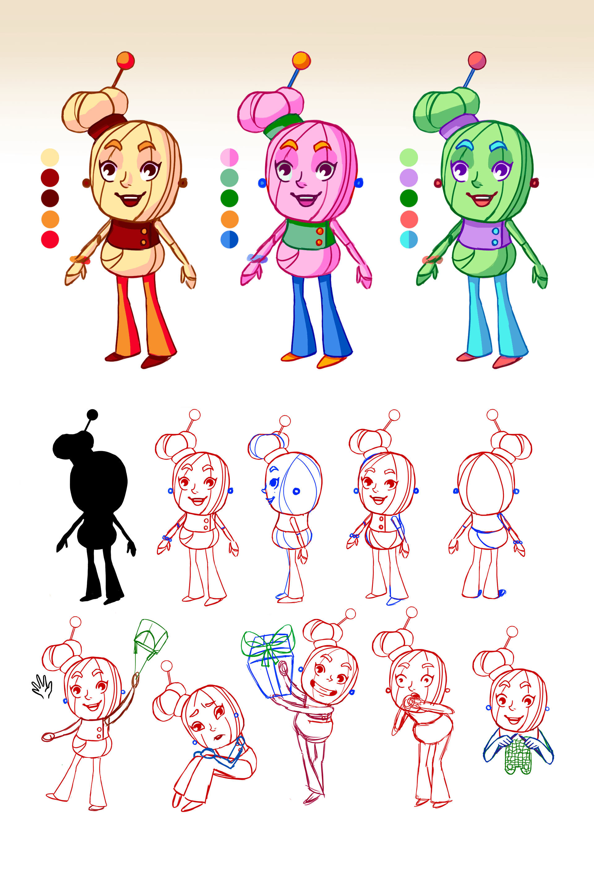 Brand character - hobby shop — Изображение №4 — Брендинг, Иллюстрация на Dprofile