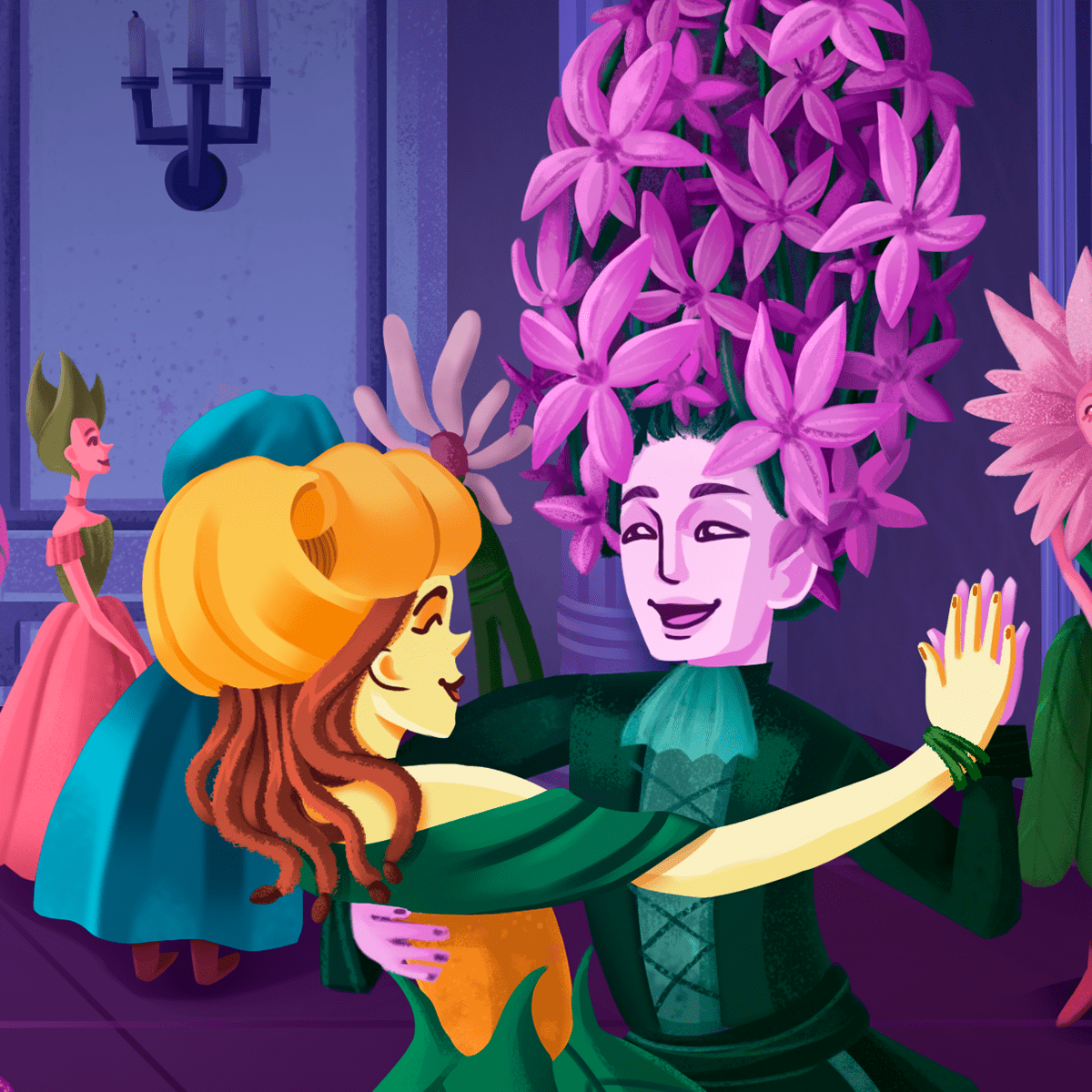 Children's book illustrations - Little Ida's flowers — Изображение №15 — Иллюстрация, Графика на Dprofile