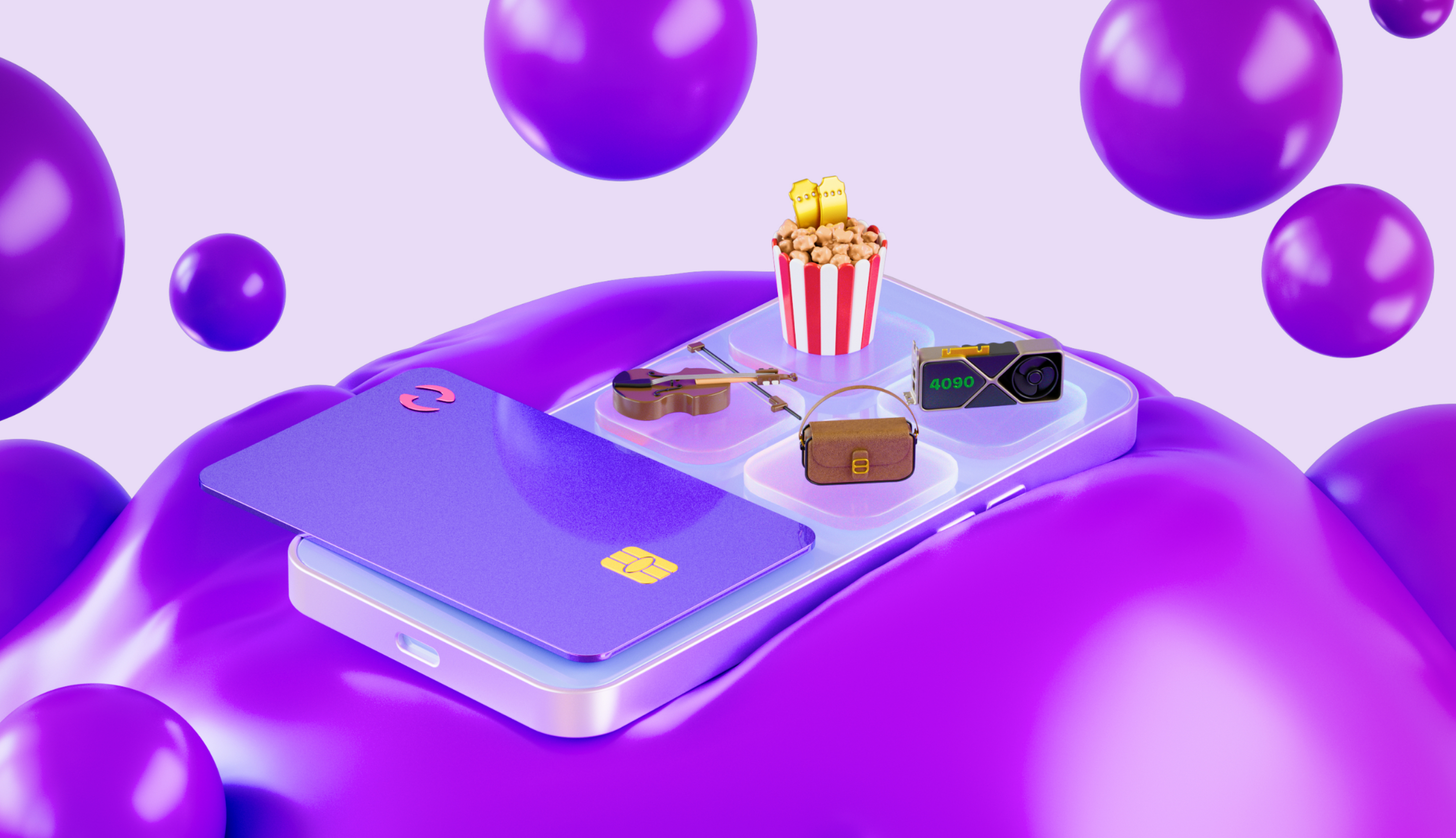 3D иллюстрации для банка — Изображение №1 — 3D, Анимация на Dprofile