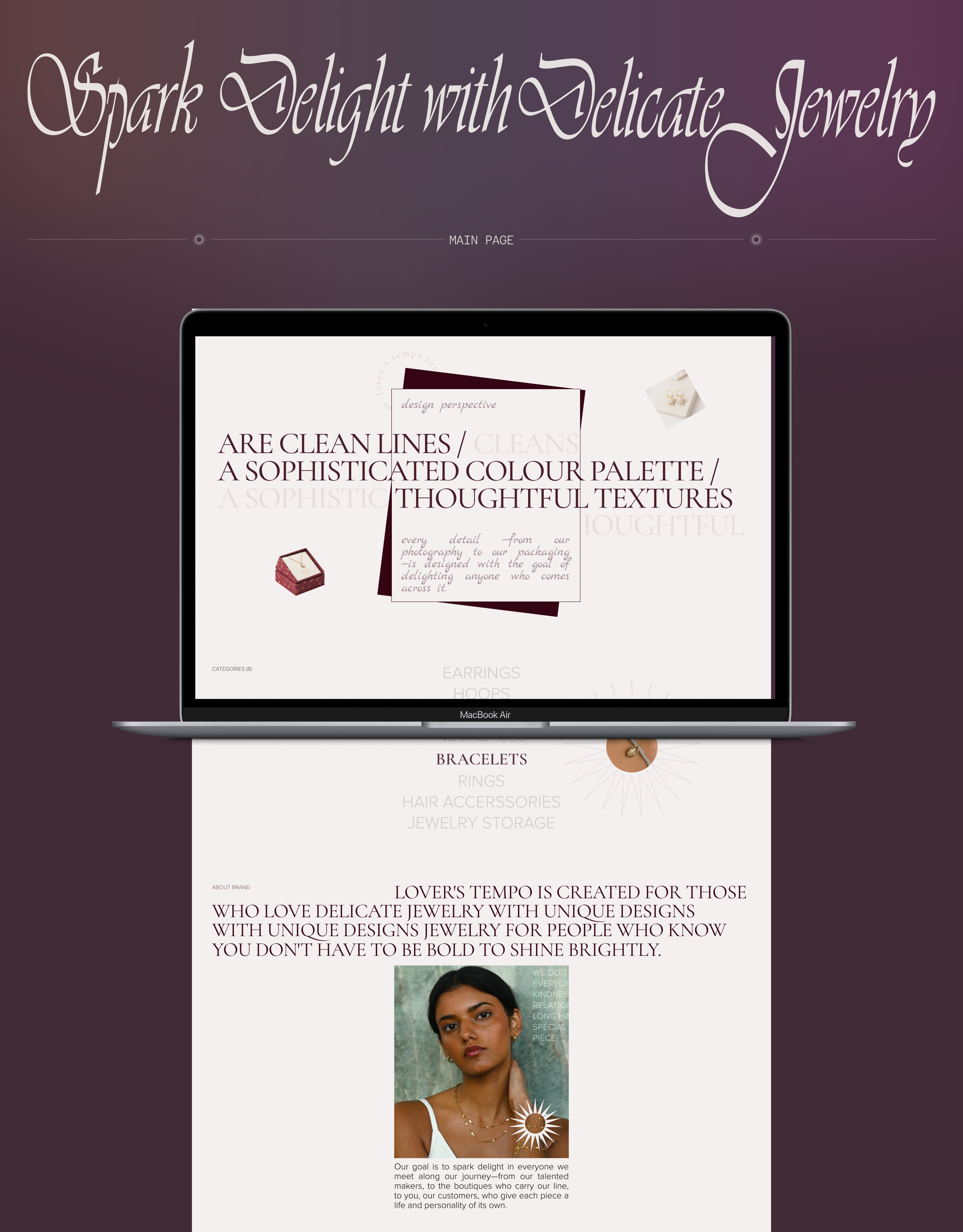 LOVERS TEMPO|e-commerce redesign — Изображение №2 — Интерфейсы, Брендинг на Dprofile