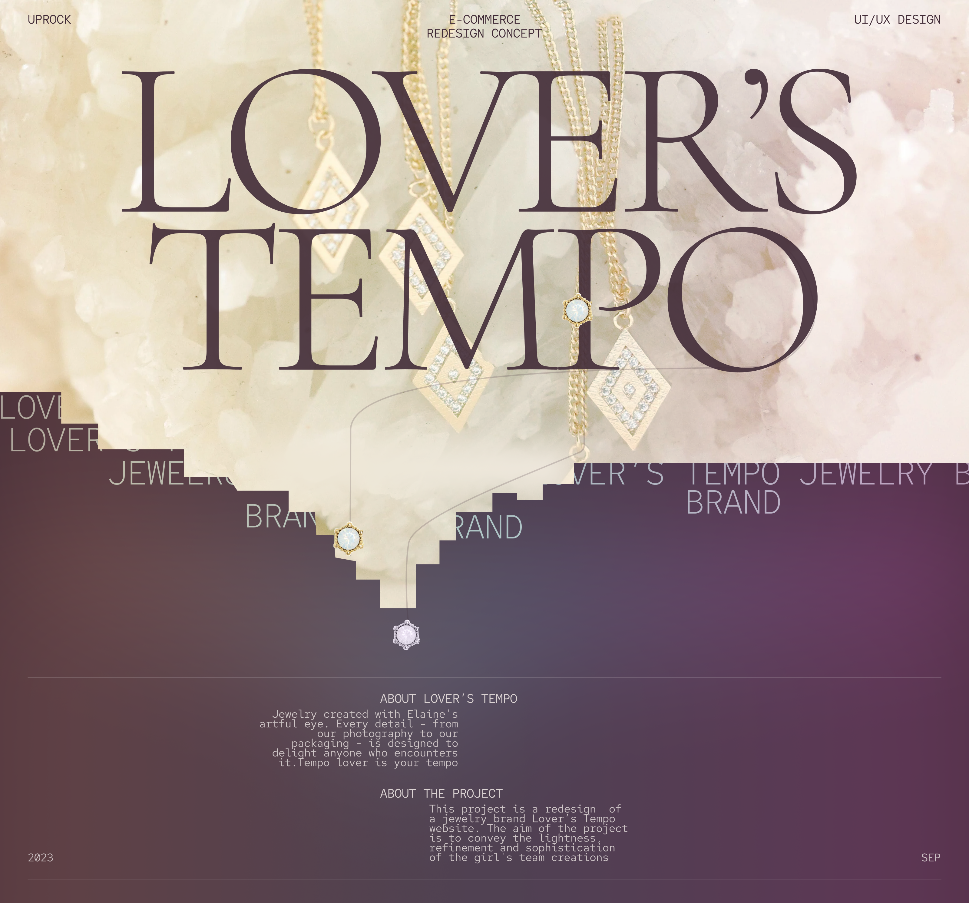 LOVERS TEMPO|e-commerce redesign — Изображение №1 — Интерфейсы, Брендинг на Dprofile