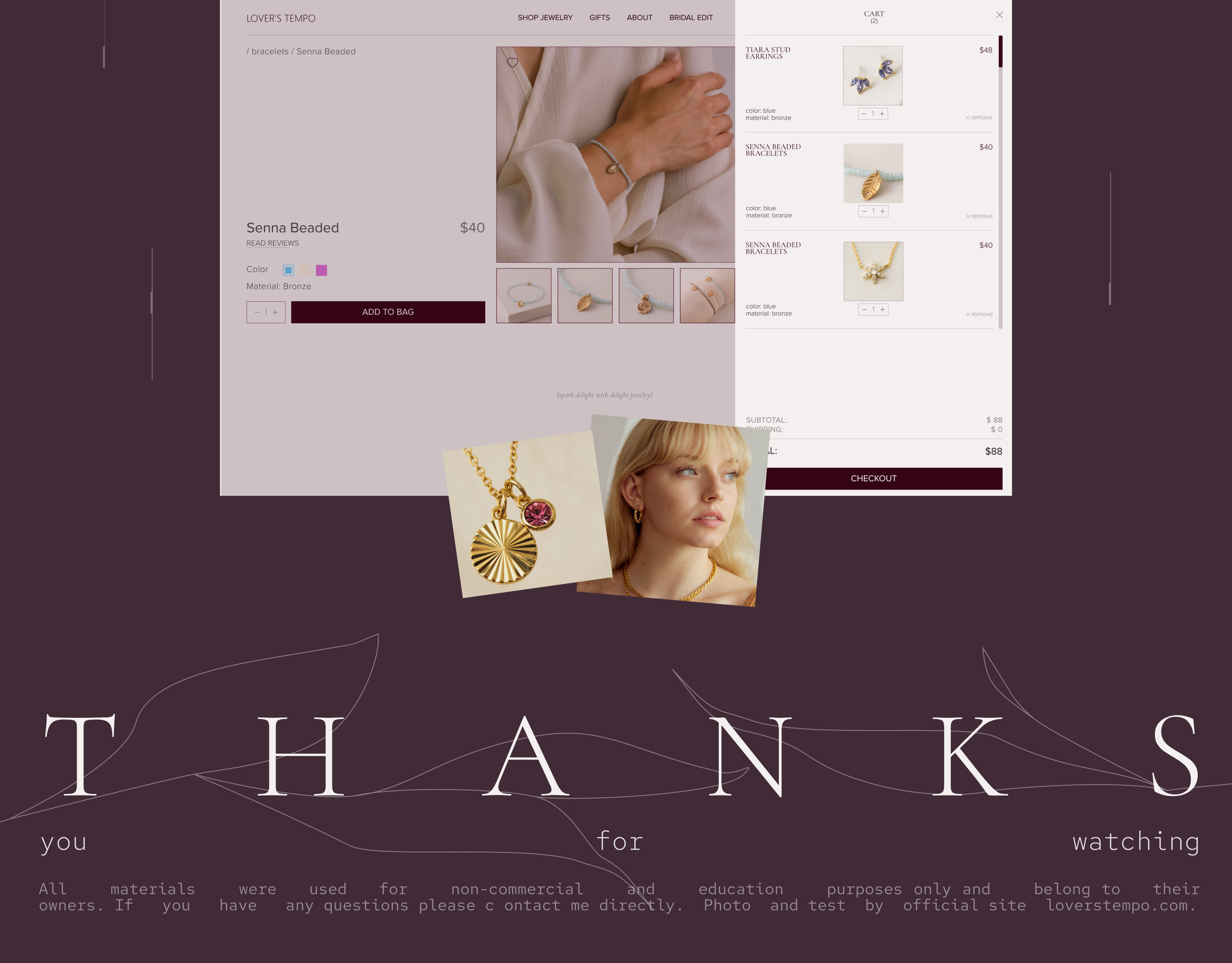 LOVERS TEMPO|e-commerce redesign — Изображение №14 — Интерфейсы, Брендинг на Dprofile