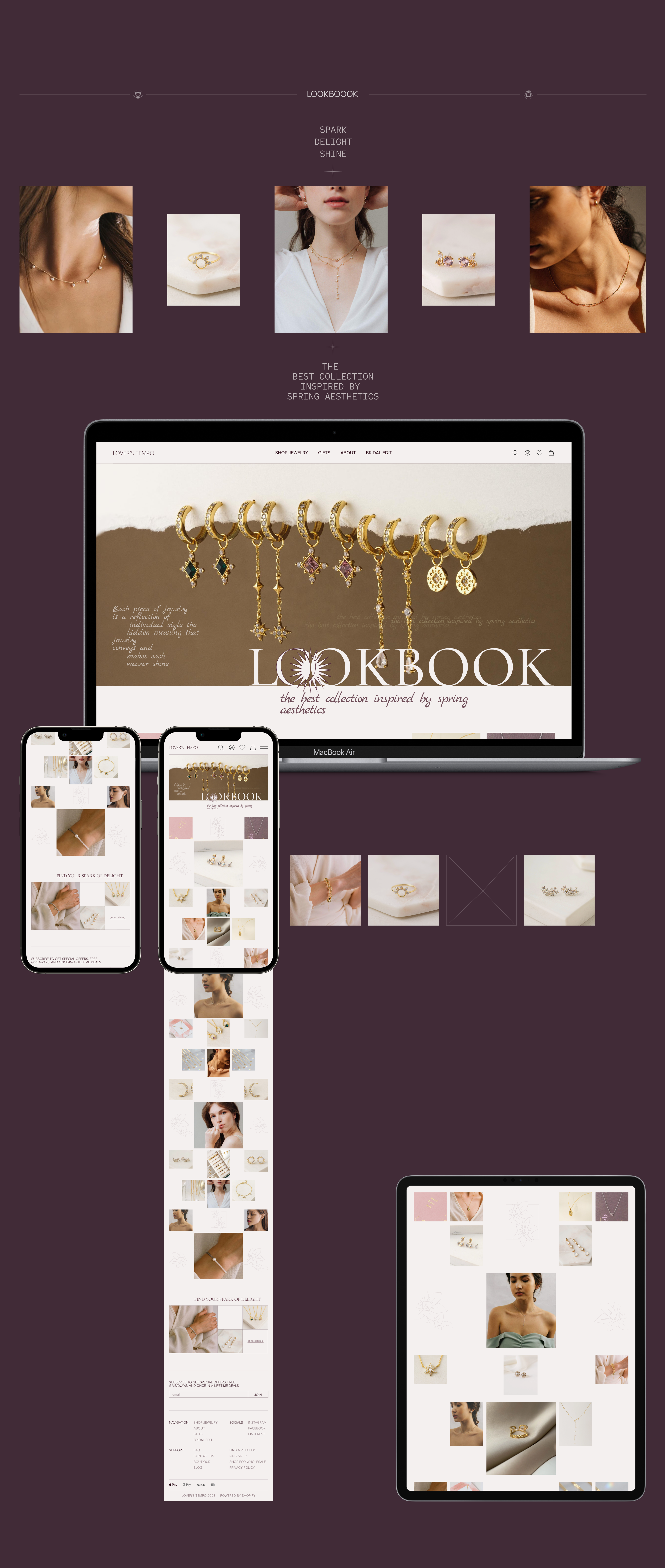 LOVERS TEMPO|e-commerce redesign — Изображение №10 — Интерфейсы, Брендинг на Dprofile