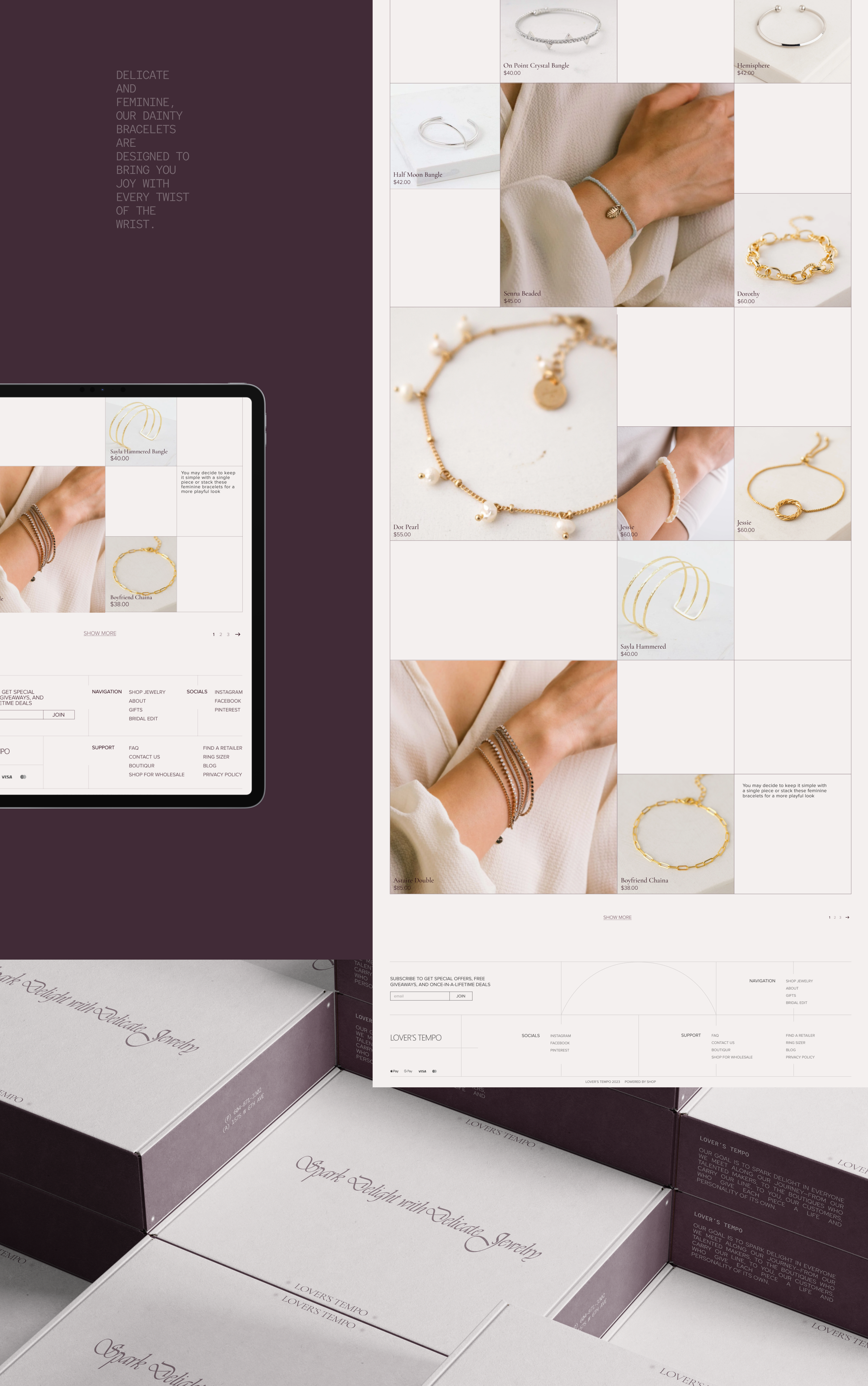 LOVERS TEMPO|e-commerce redesign — Изображение №6 — Интерфейсы, Брендинг на Dprofile