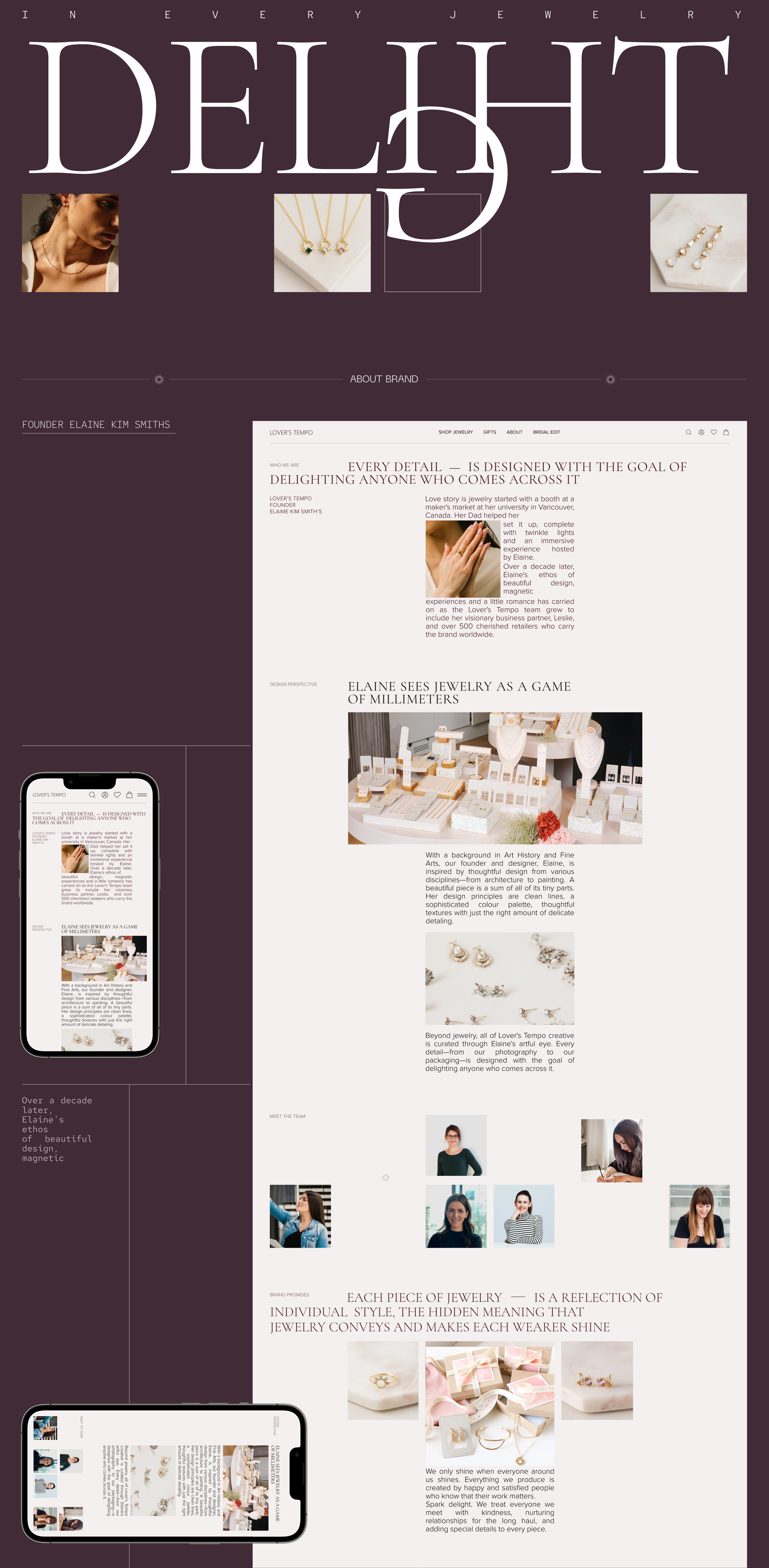 LOVERS TEMPO|e-commerce redesign — Изображение №11 — Интерфейсы, Брендинг на Dprofile