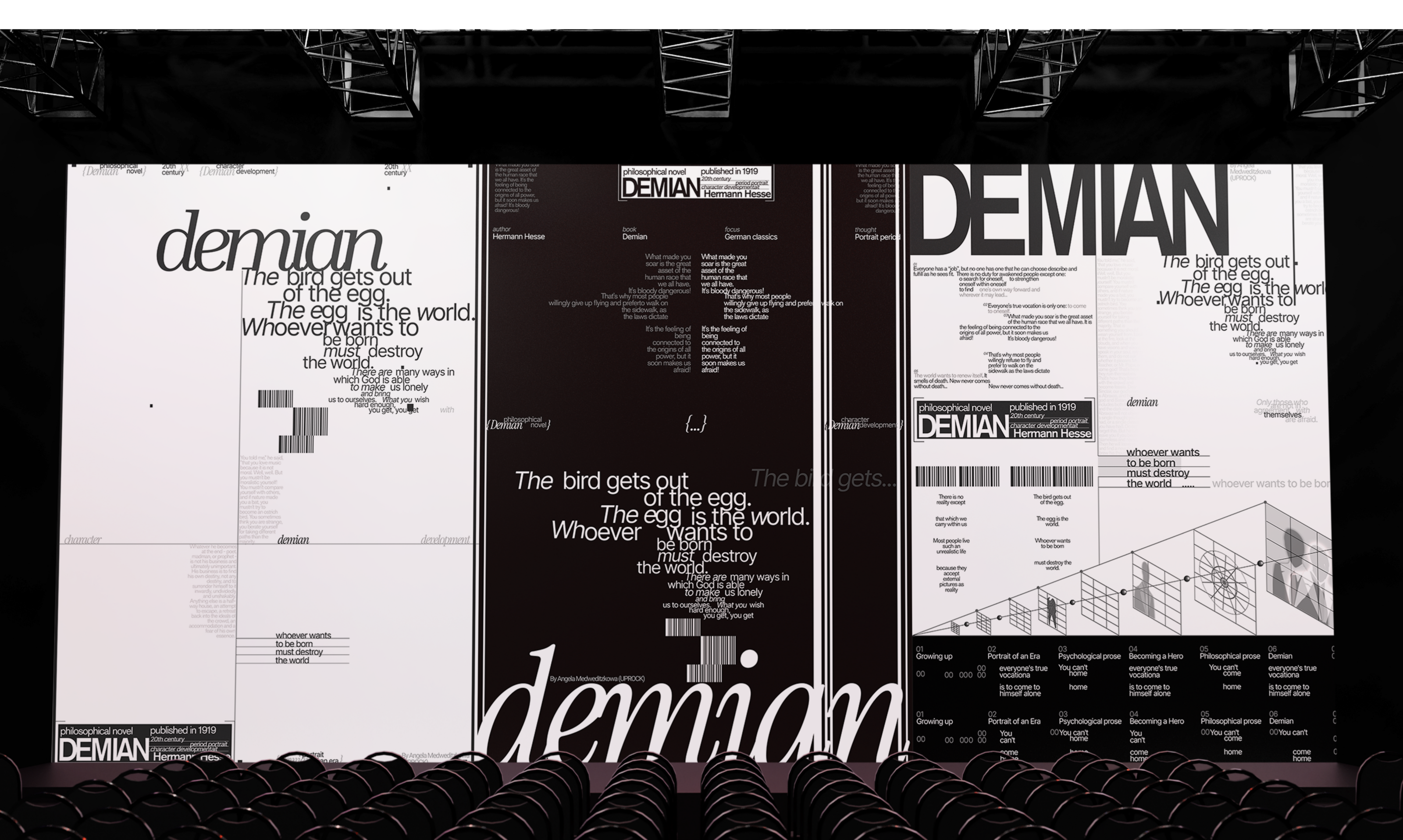 poster typography | vol 4 — Изображение №24 — Брендинг, Графика на Dprofile