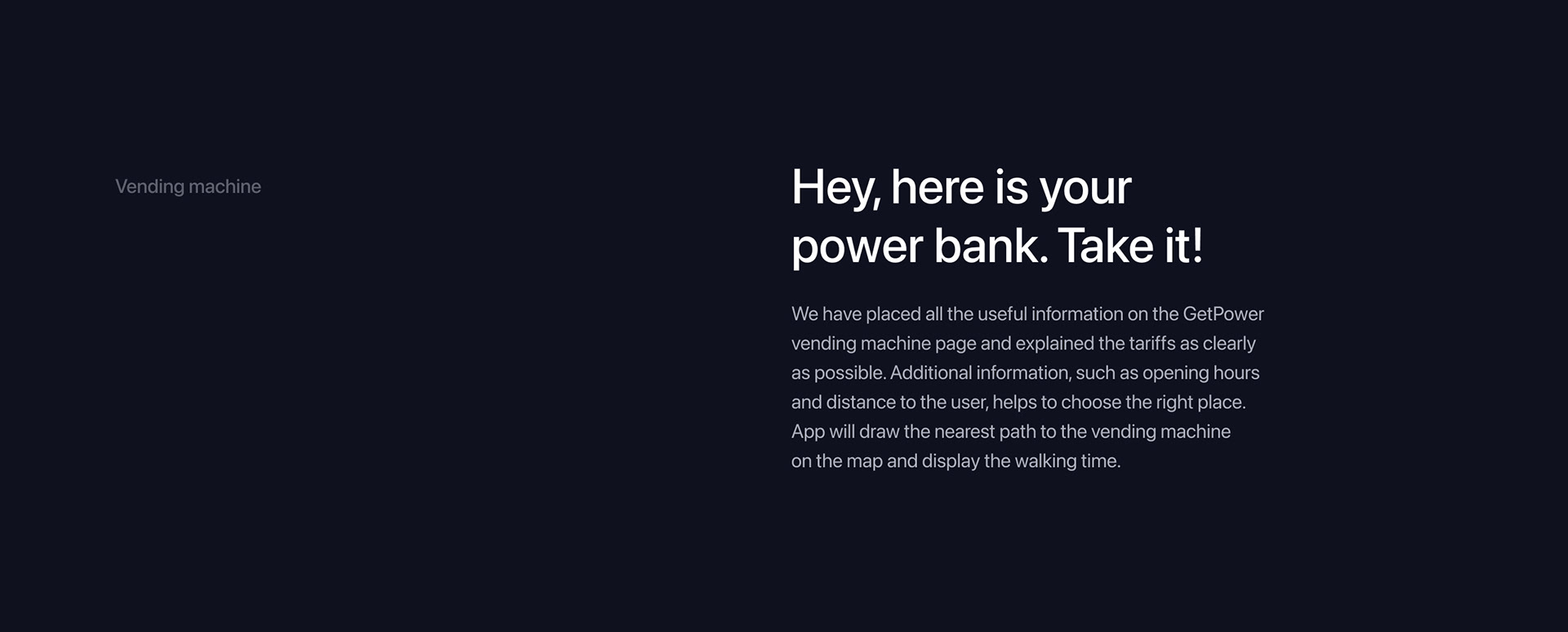 GetPower — почасовая аренда павербанков — Изображение №8 — Интерфейсы на Dprofile