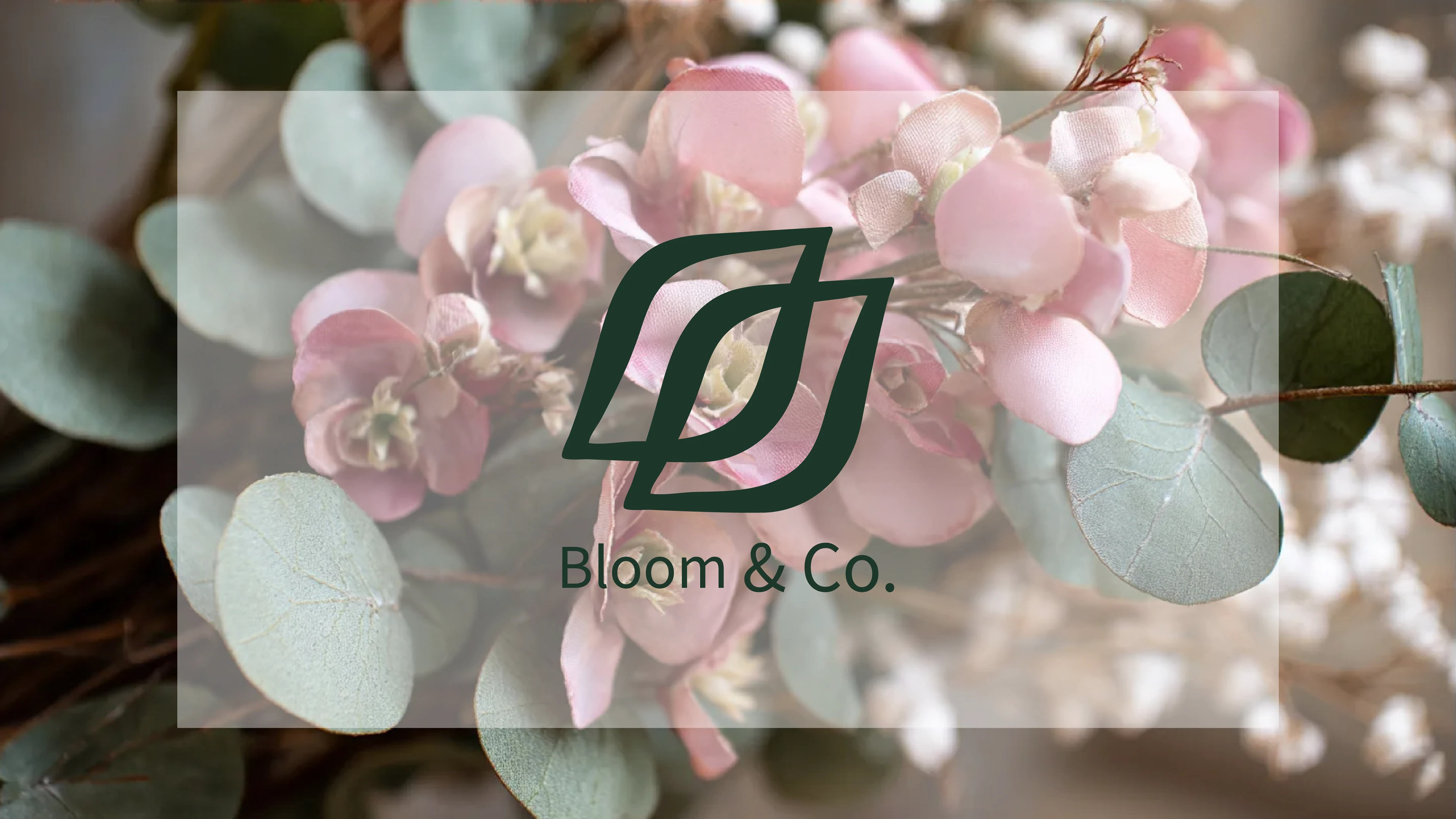 Фирменный стиль цветочного магазина Bloom&Co. — Изображение №1 — Брендинг на Dprofile