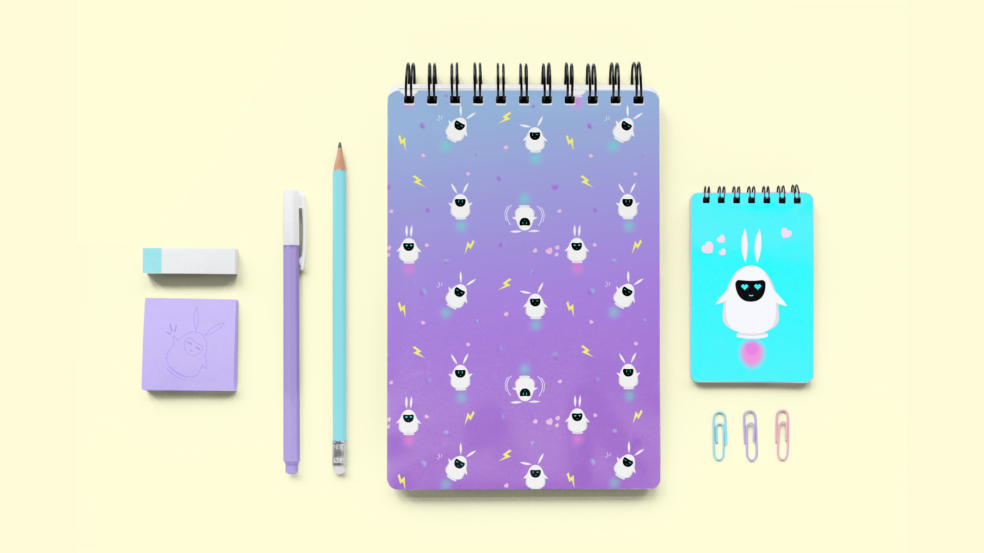 Set of illustrations. Сats and robots — Изображение №5 — Иллюстрация на Dprofile