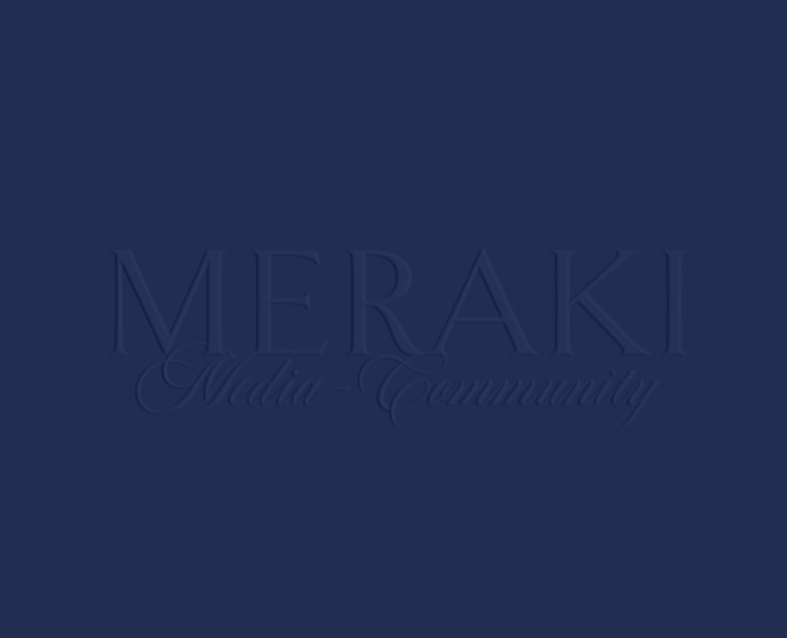 MERAKI | BRAND IDENTITY FOR THE MEDIA-COMMUNITY — Брендинг, Графика на Dprofile