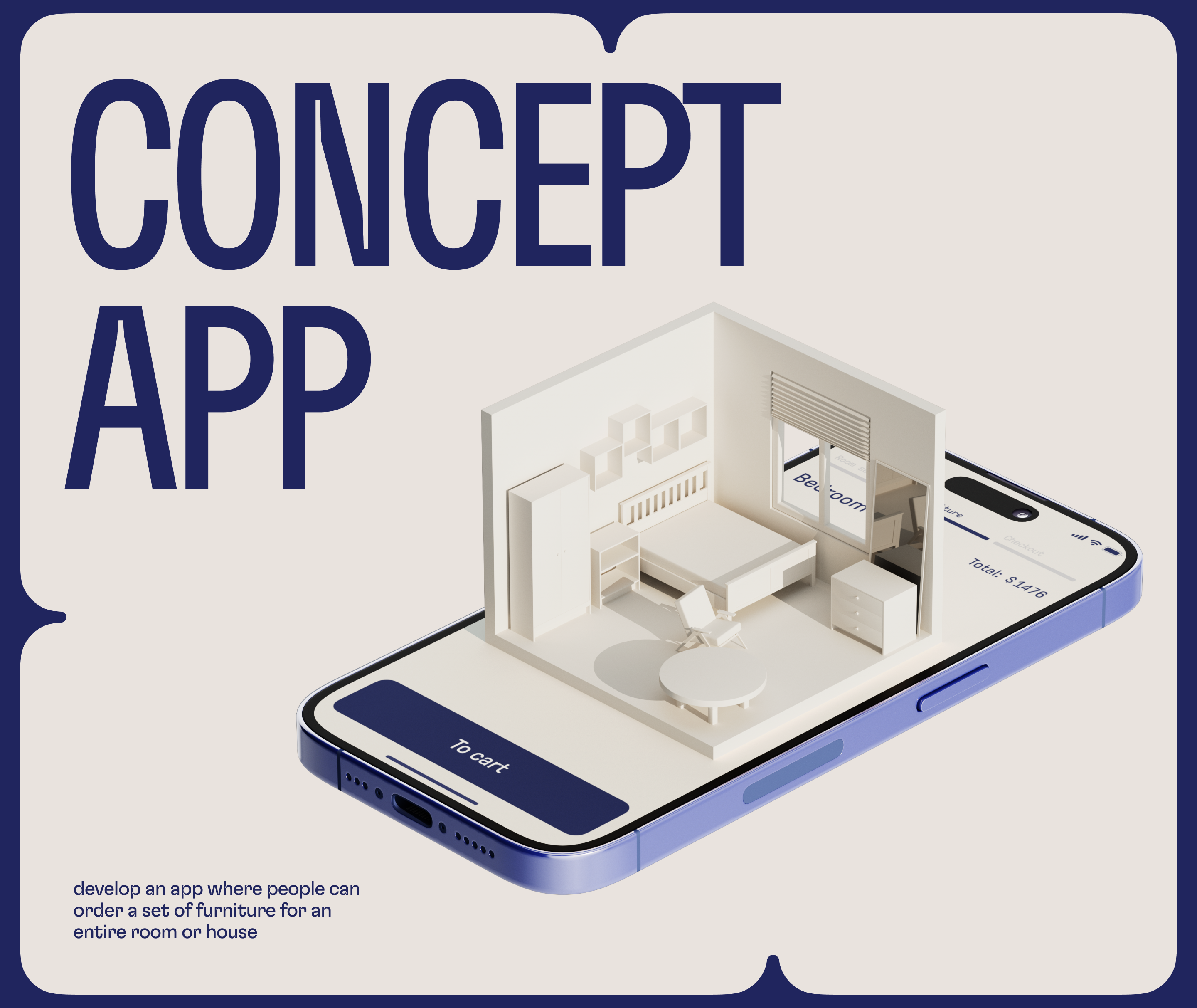 Room Designer app — Изображение №2 — Интерфейсы, 3D на Dprofile
