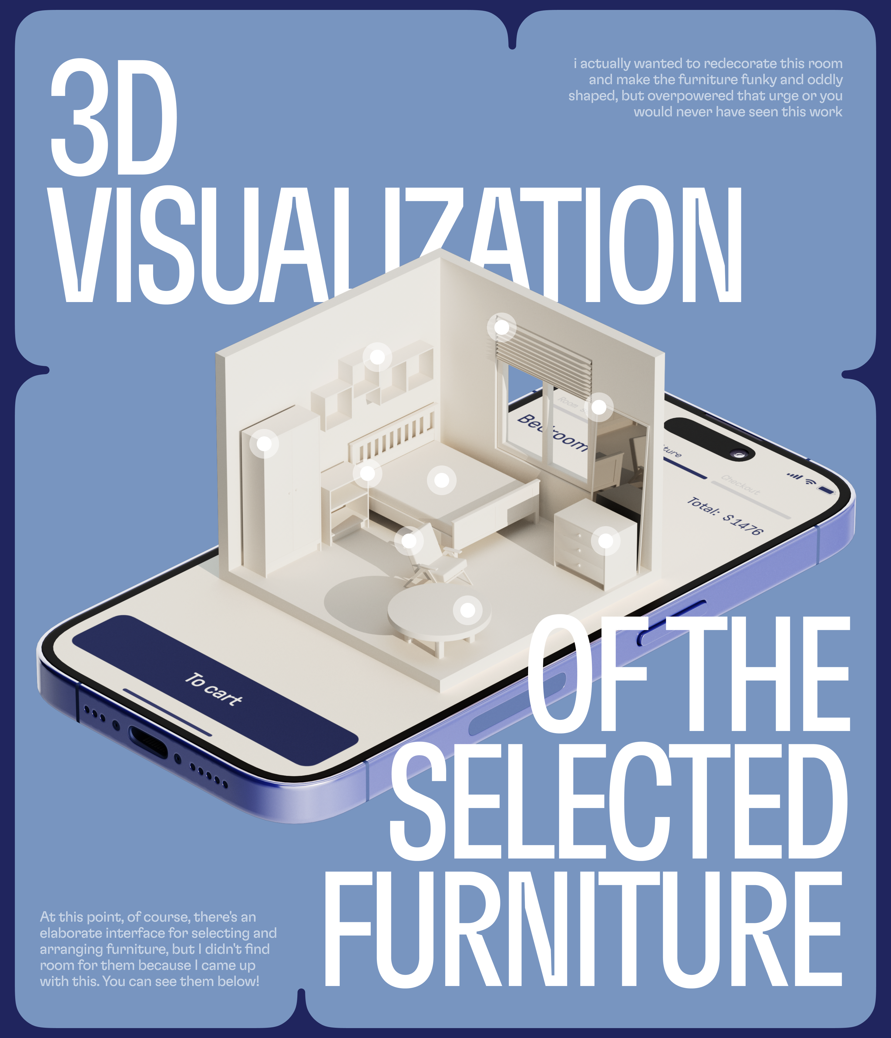 Room Designer app — Изображение №8 — Интерфейсы, 3D на Dprofile