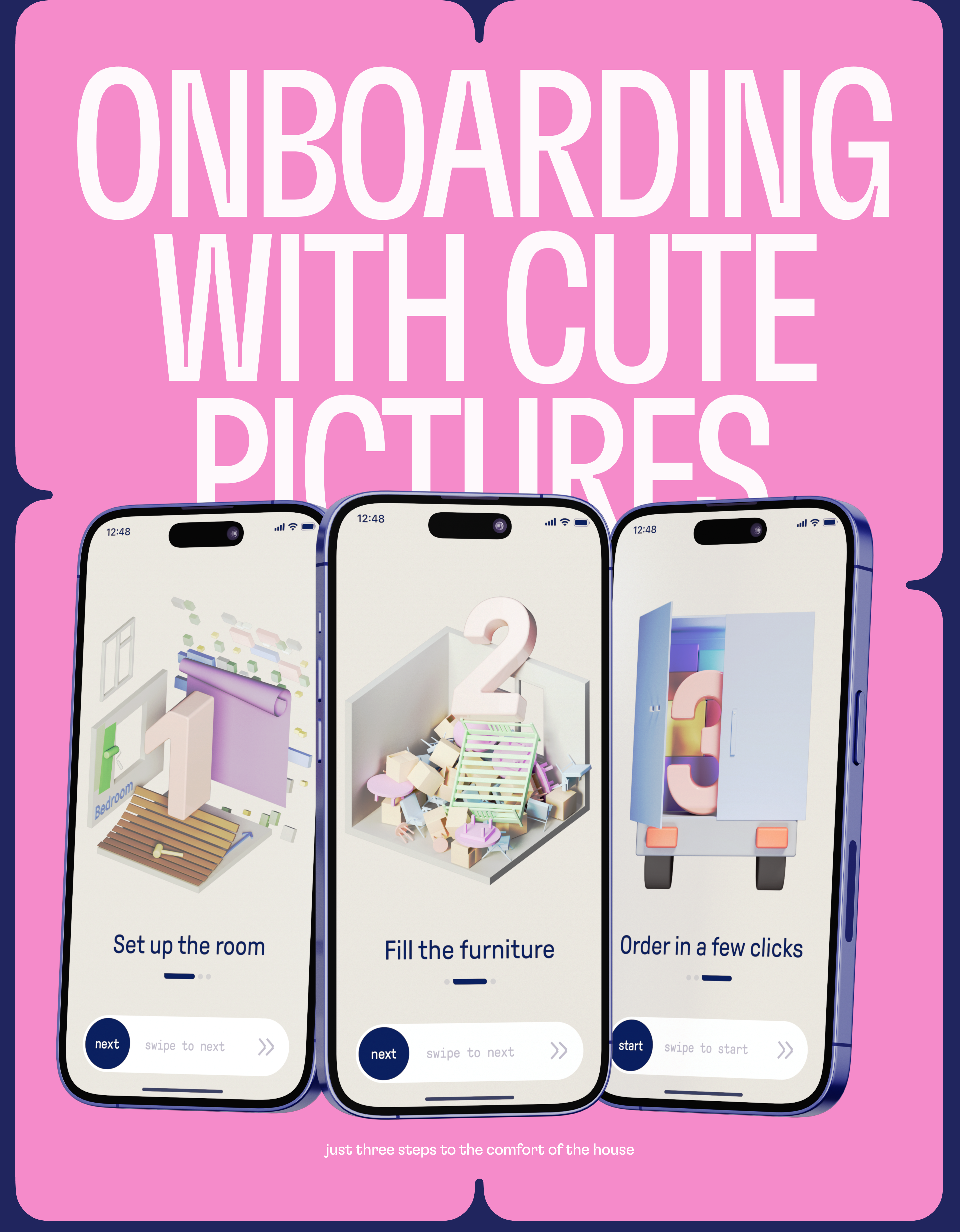Room Designer app — Изображение №5 — Интерфейсы, 3D на Dprofile
