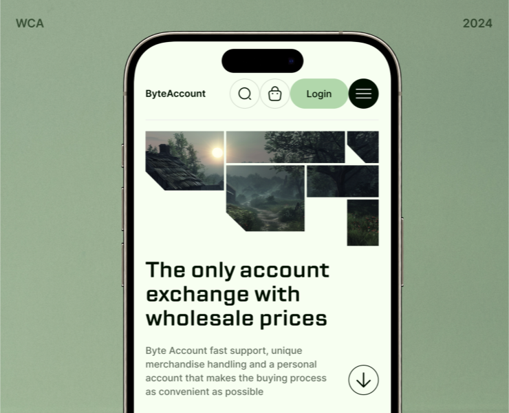 Интернет магазин | ByteAccount — Интерфейсы на Dprofile