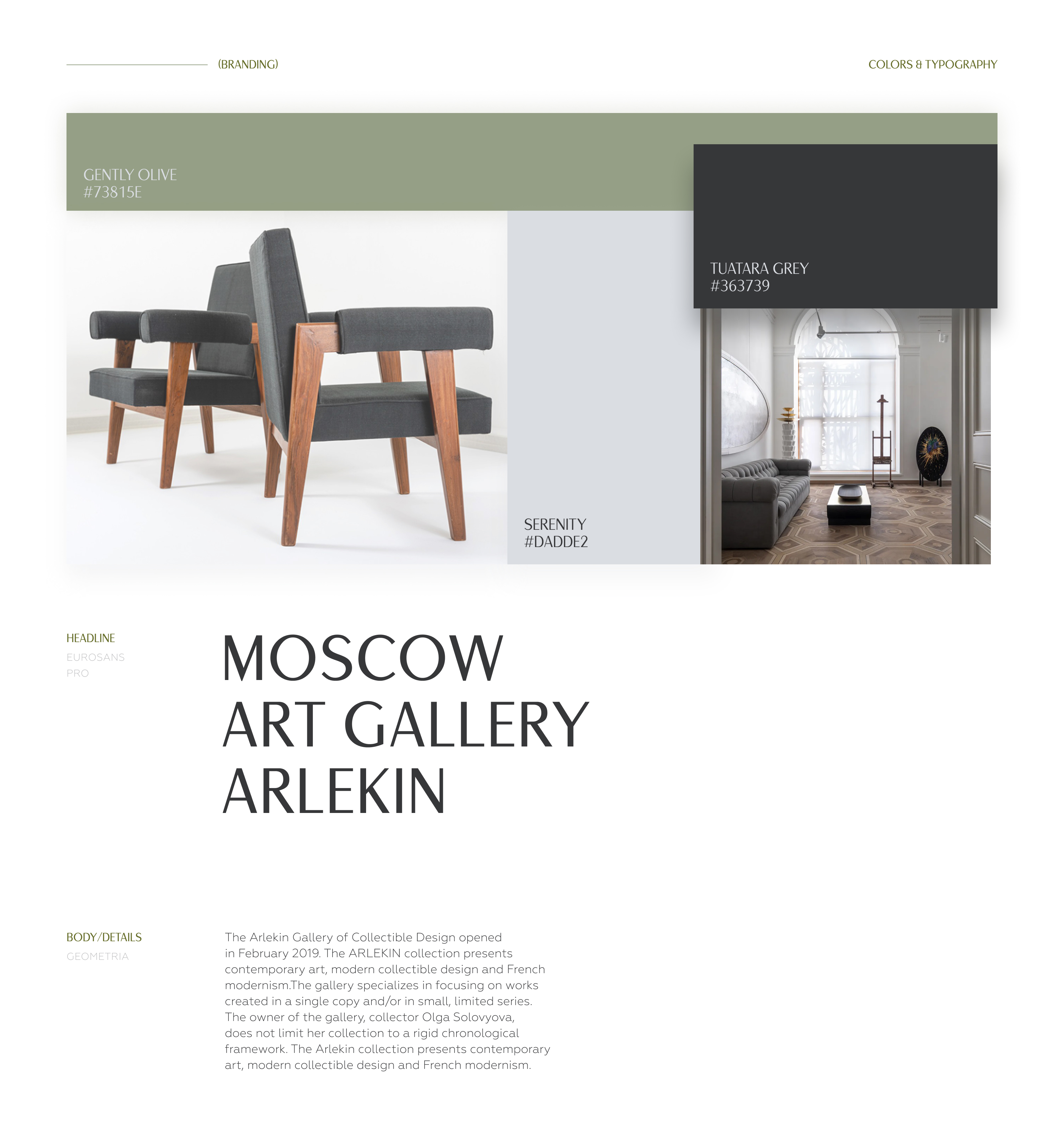 Arlekin | website for art gallery — Изображение №3 — Интерфейсы на Dprofile