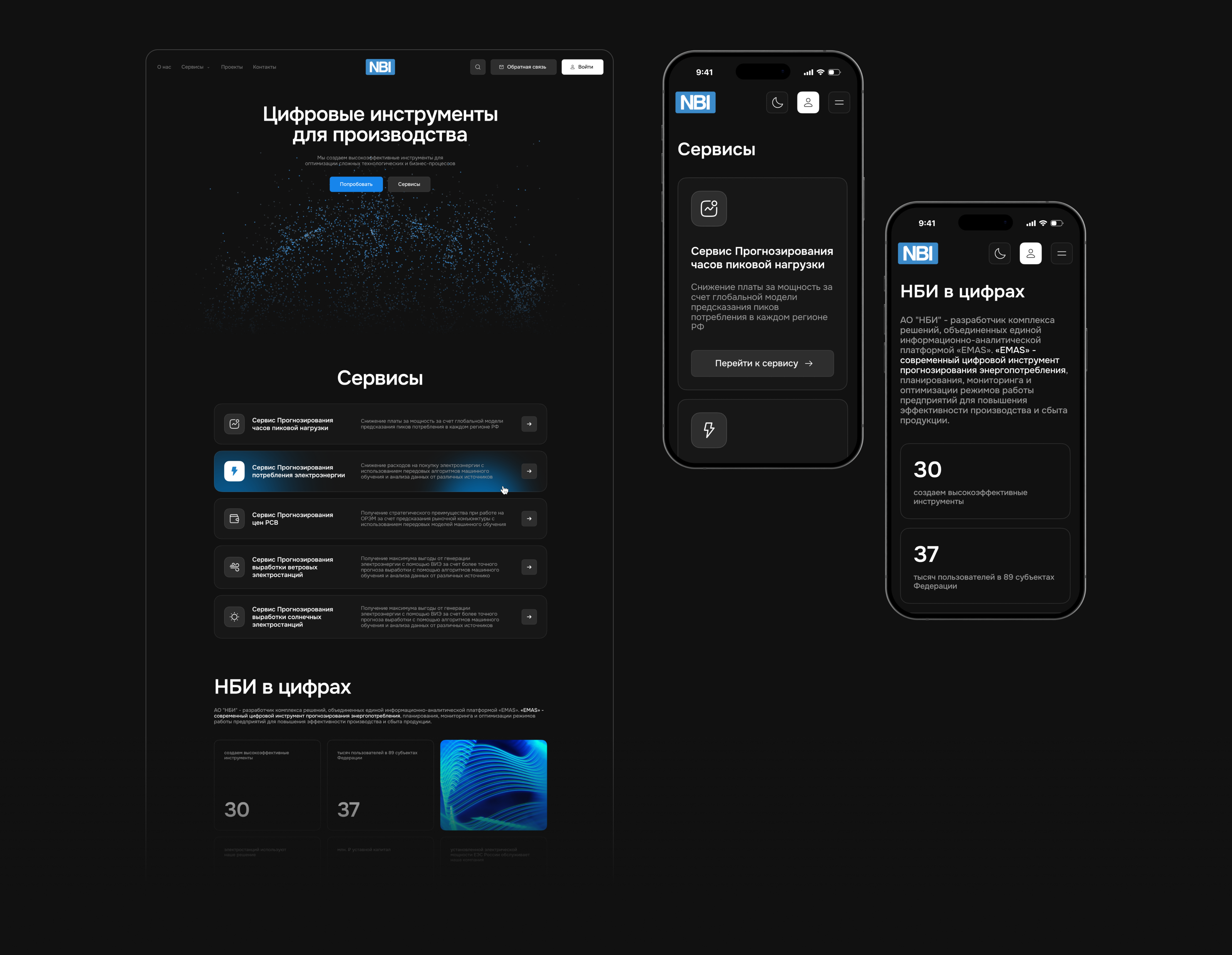 NBI-EMAS.Forecast — Изображение №5 — Интерфейсы на Dprofile