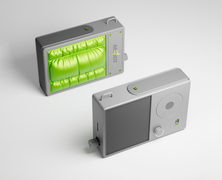Radio concept from unknown space — 3D на Dprofile