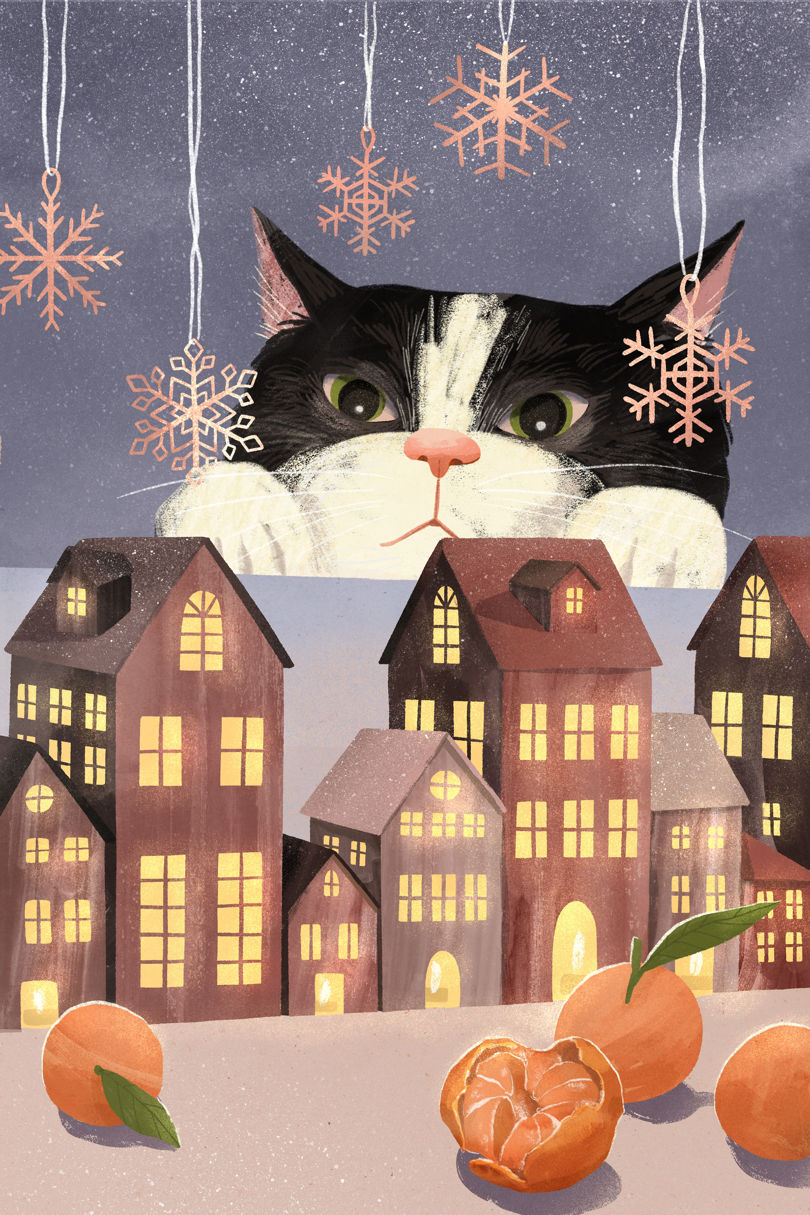 Серия иллюстраций для открыток — Изображение №22 — Иллюстрация, Графика на Dprofile