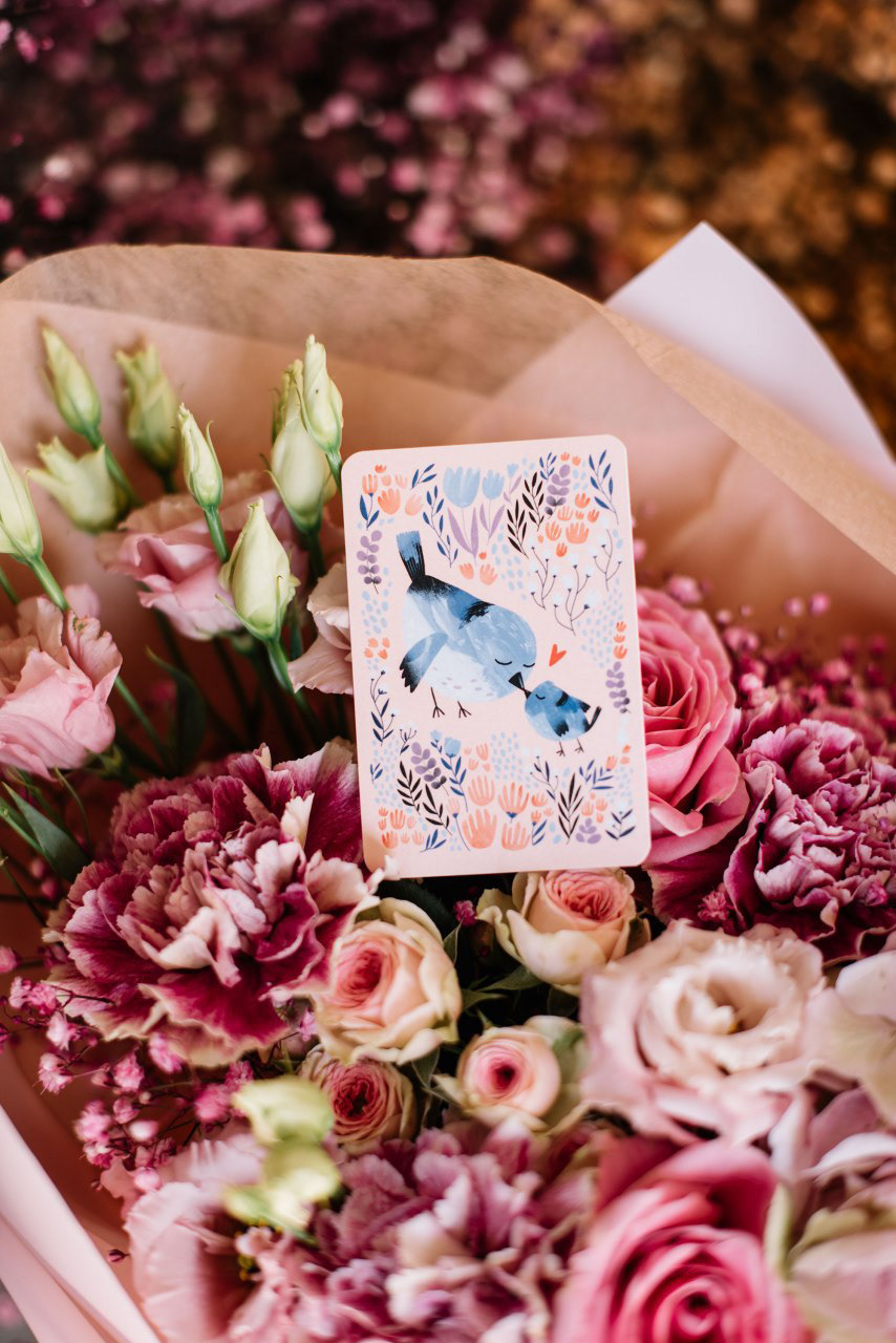 Серия иллюстраций для открыток — Изображение №6 — Иллюстрация, Графика на Dprofile