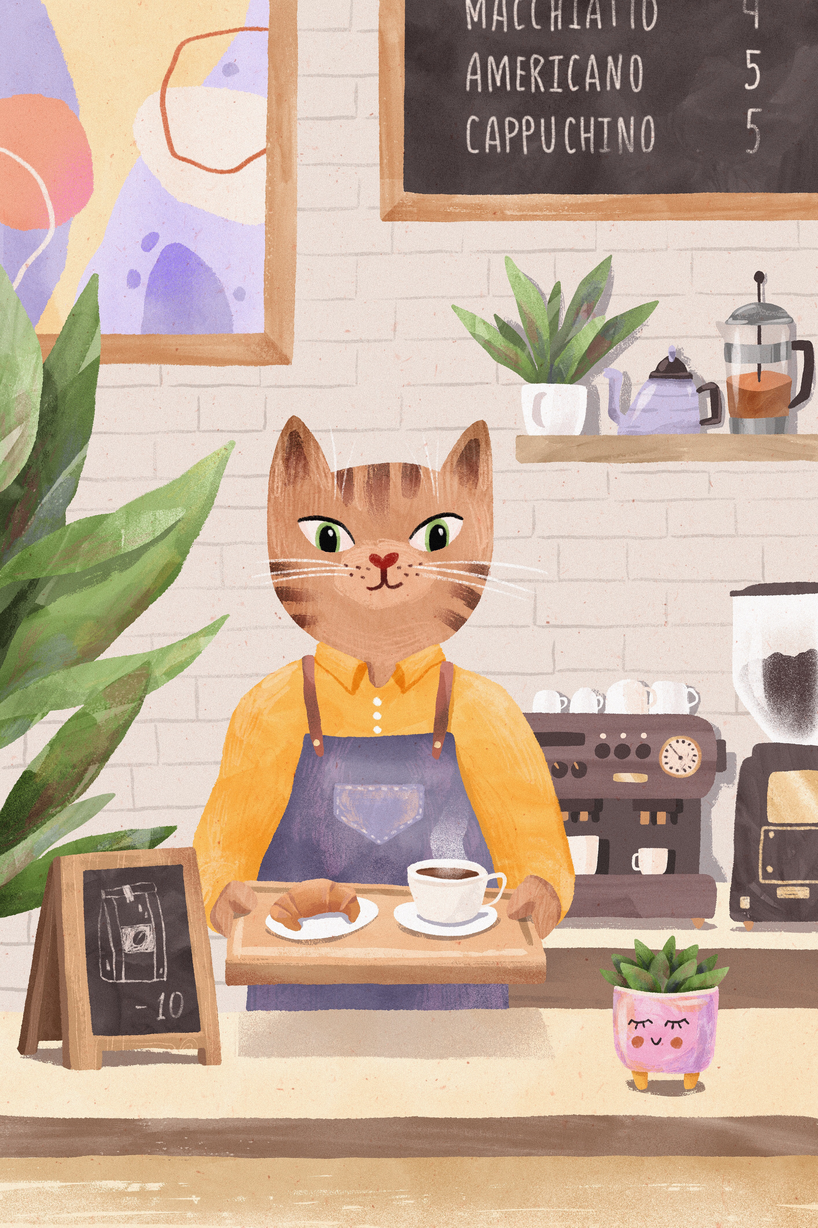 Серия иллюстраций для открыток — Изображение №19 — Иллюстрация, Графика на Dprofile