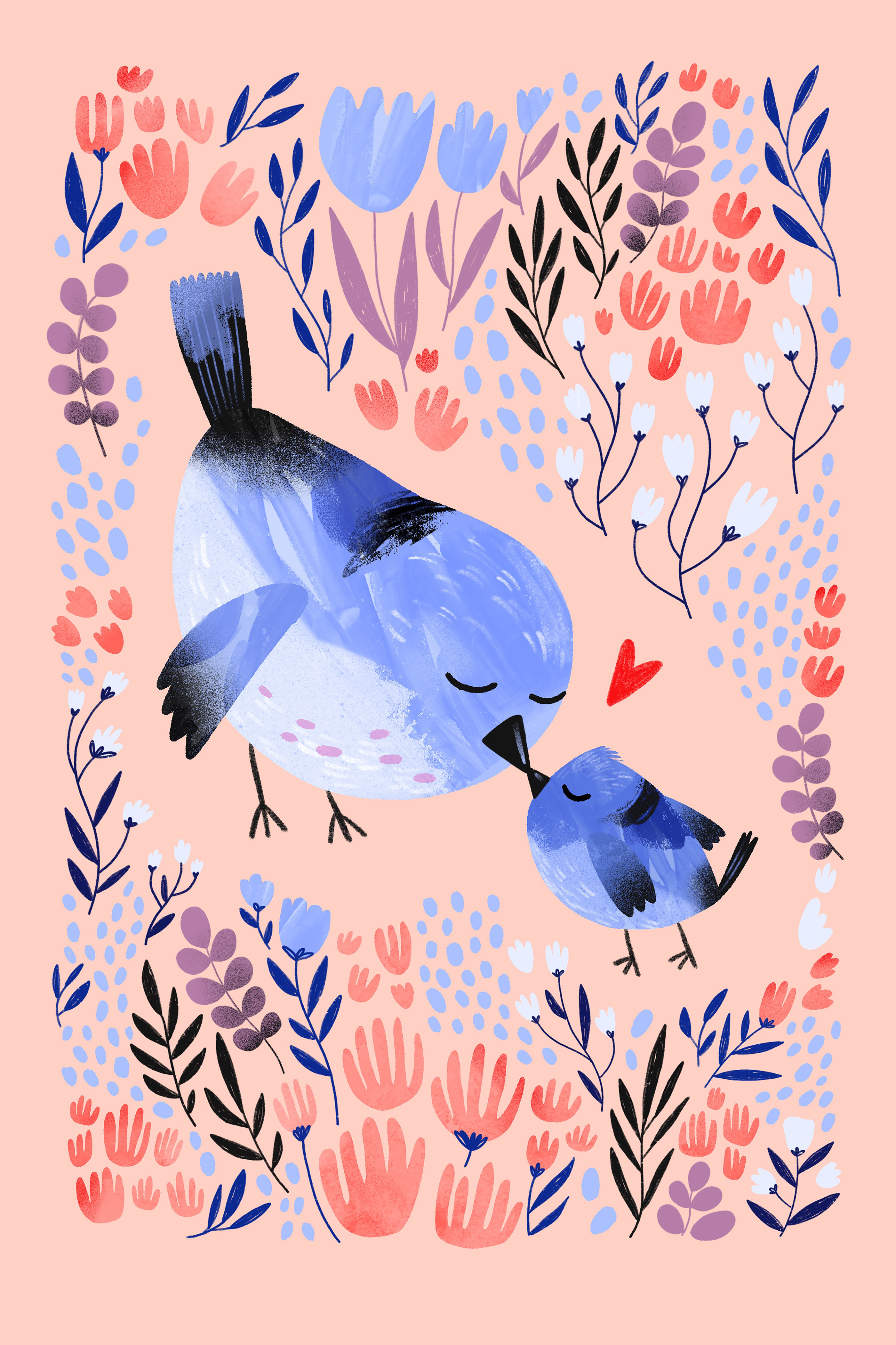 Серия иллюстраций для открыток — Изображение №4 — Иллюстрация, Графика на Dprofile