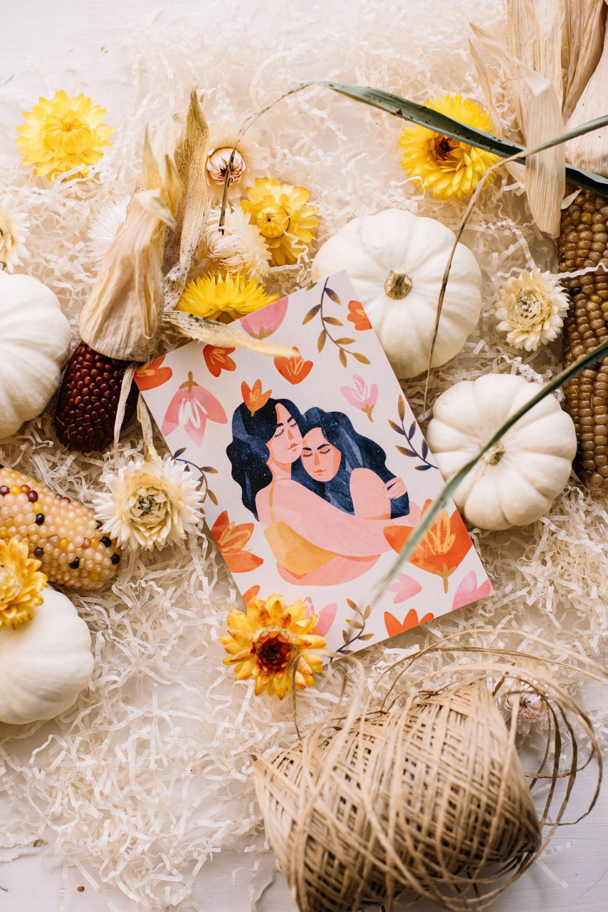 Серия иллюстраций для открыток — Изображение №7 — Иллюстрация, Графика на Dprofile