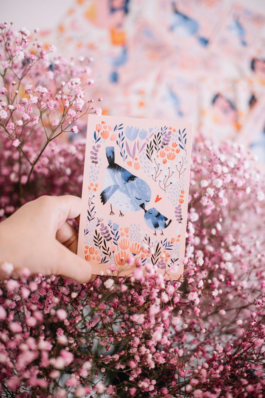 Серия иллюстраций для открыток — Изображение №5 — Иллюстрация, Графика на Dprofile