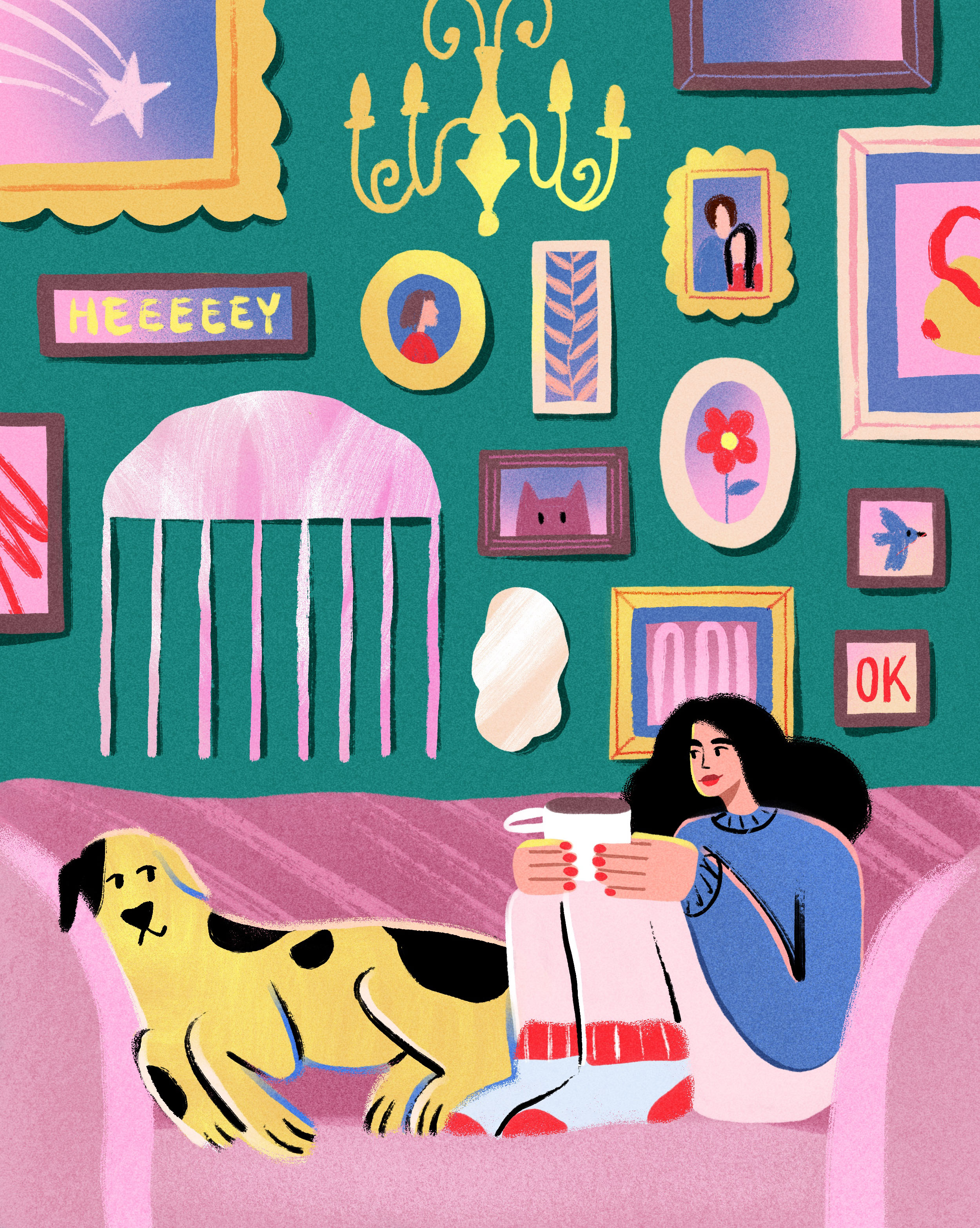 Весенняя коллекция иллюстраций — Изображение №7 — Иллюстрация, Графика на Dprofile
