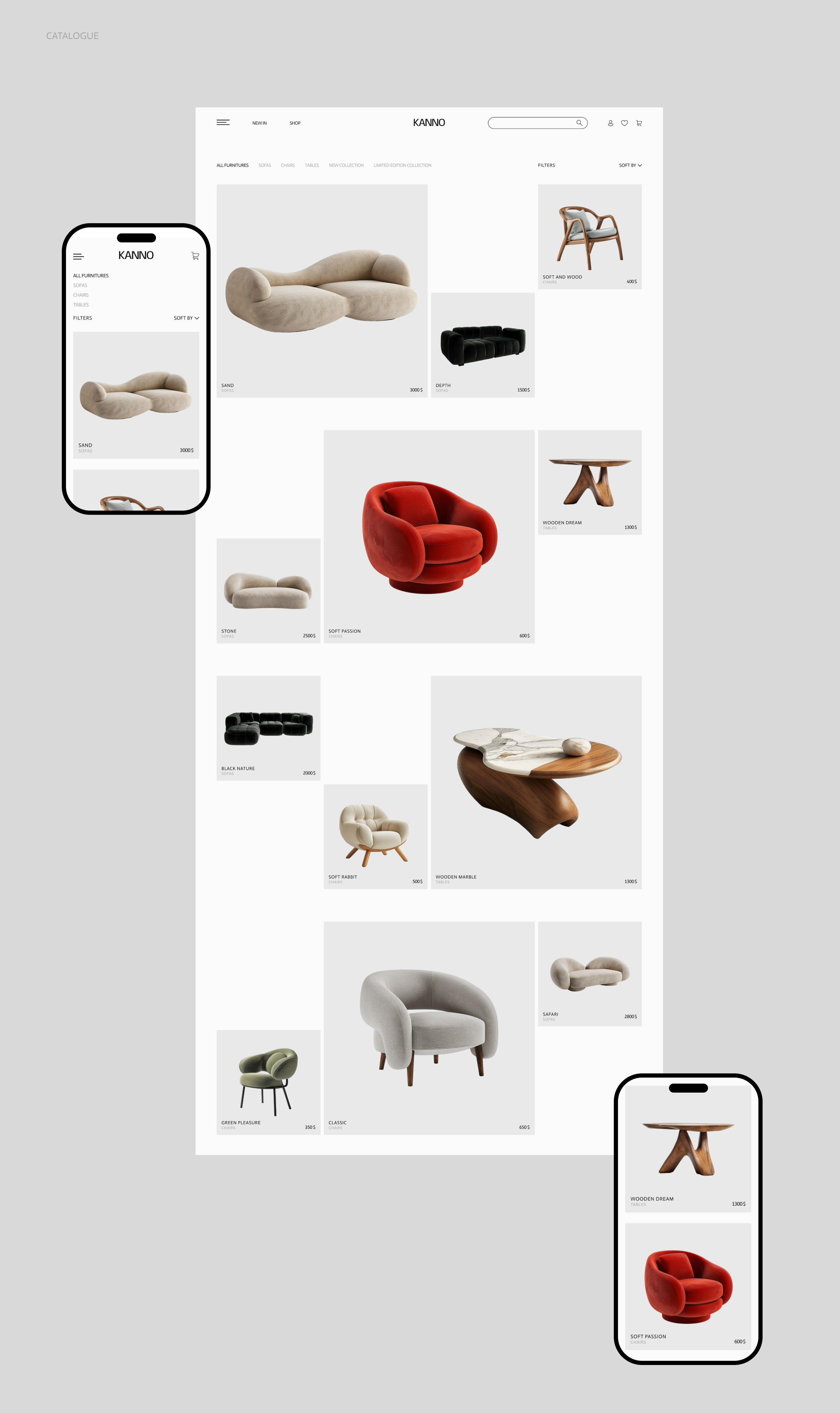 KANNO | Website concept — Изображение №4 — Интерфейсы на Dprofile
