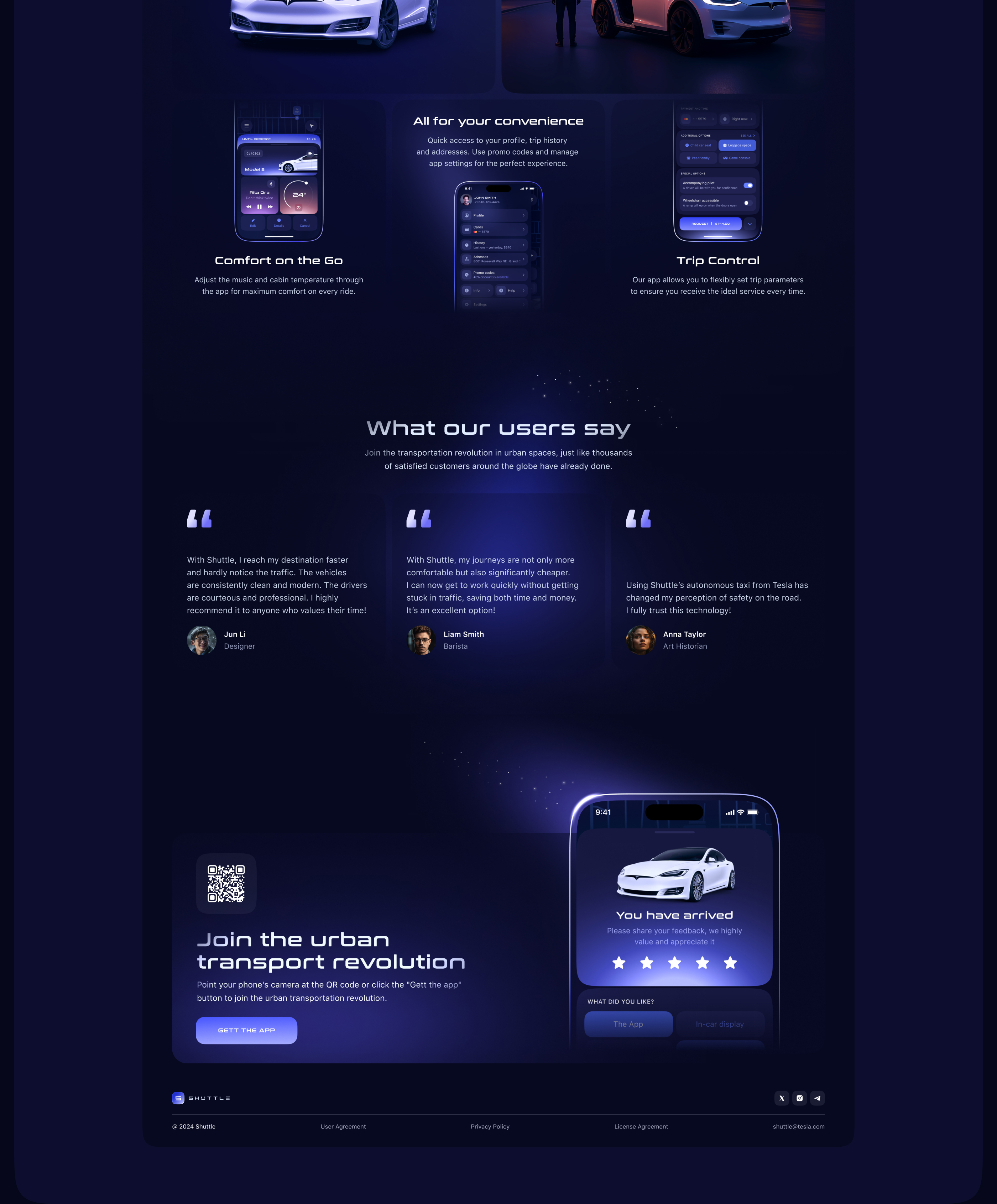 Shuttle — Изображение №5 — Интерфейсы, Брендинг на Dprofile