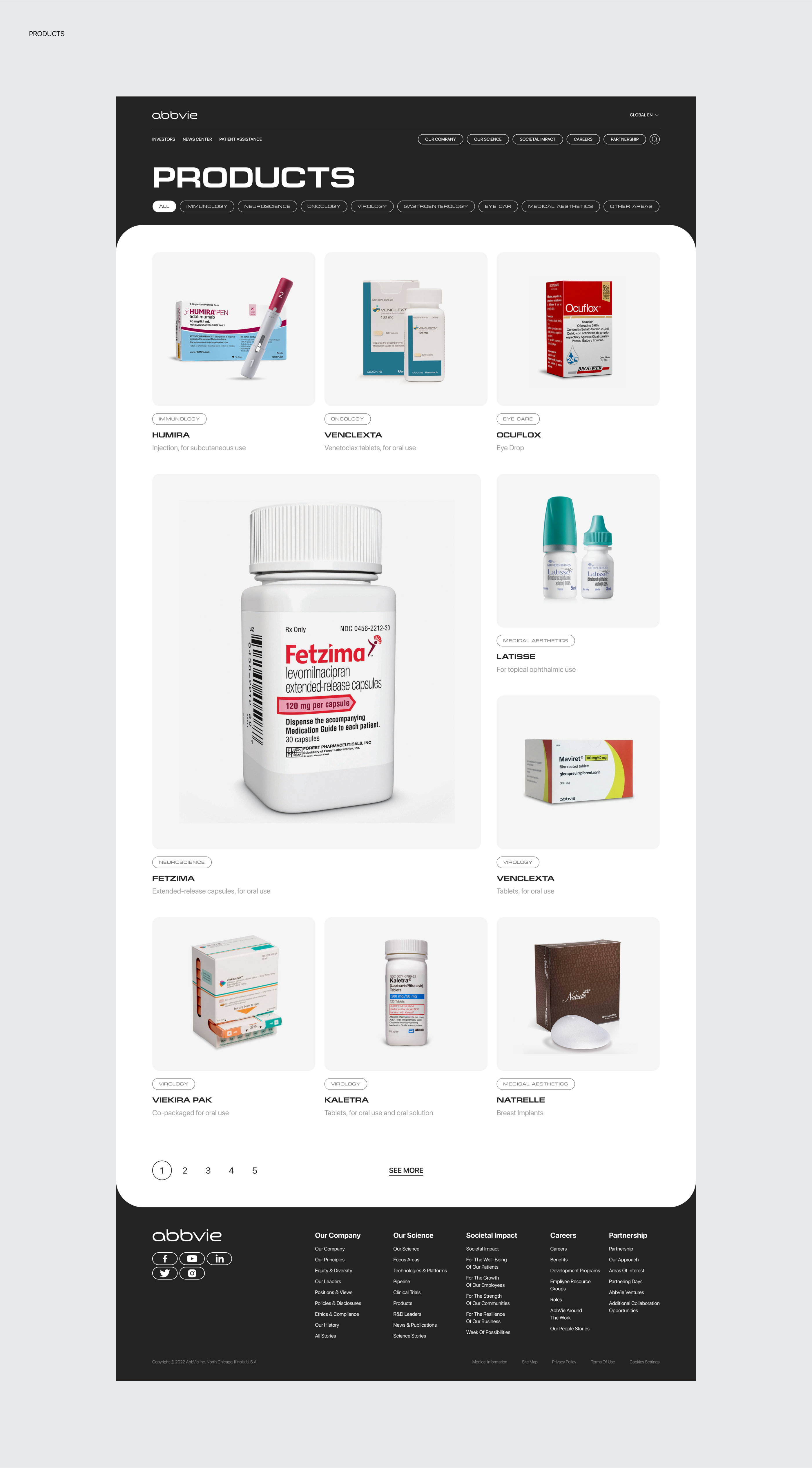 Abbvie — Изображение №9 — Интерфейсы, Брендинг на Dprofile