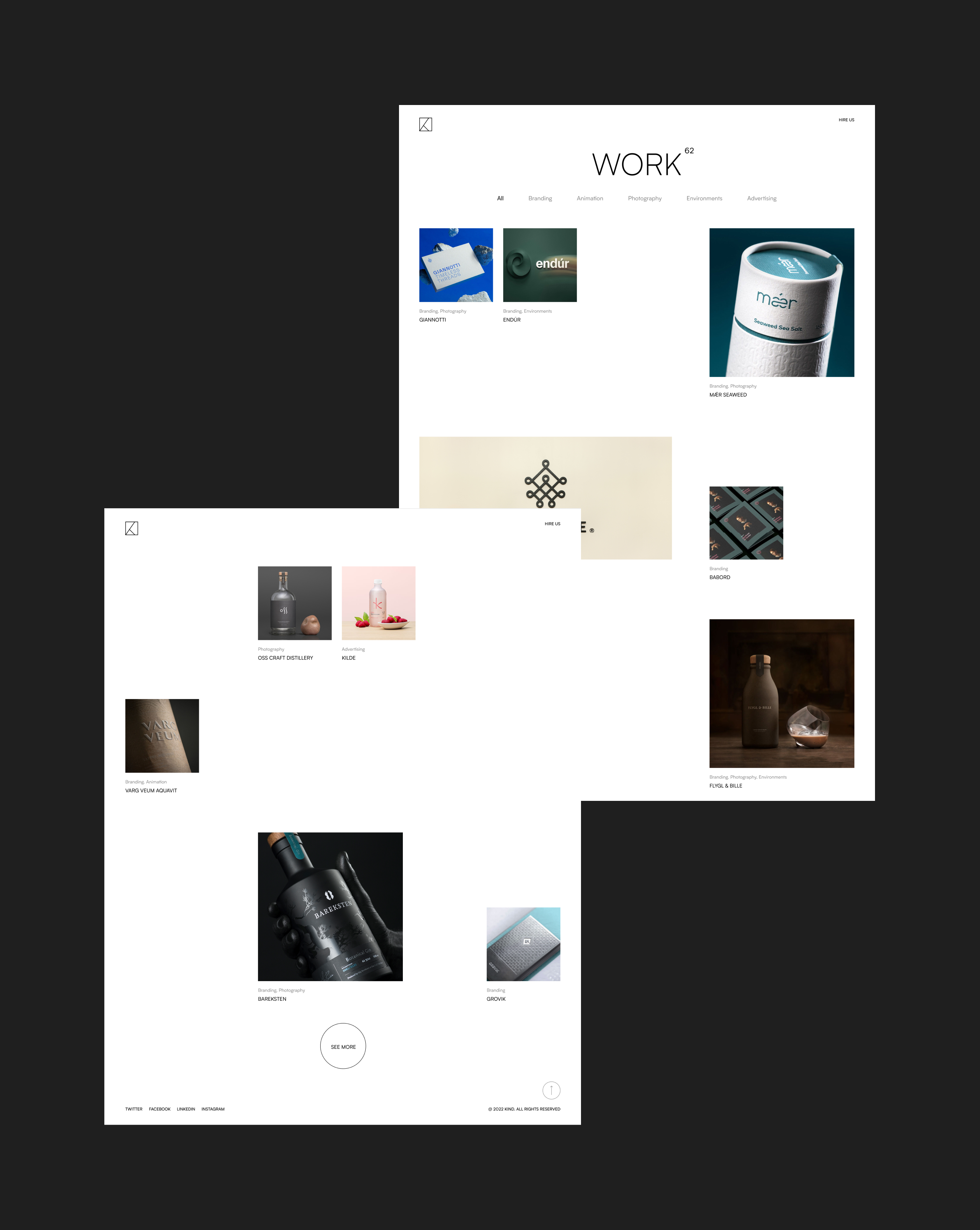KIND — Изображение №5 — Интерфейсы, Брендинг на Dprofile