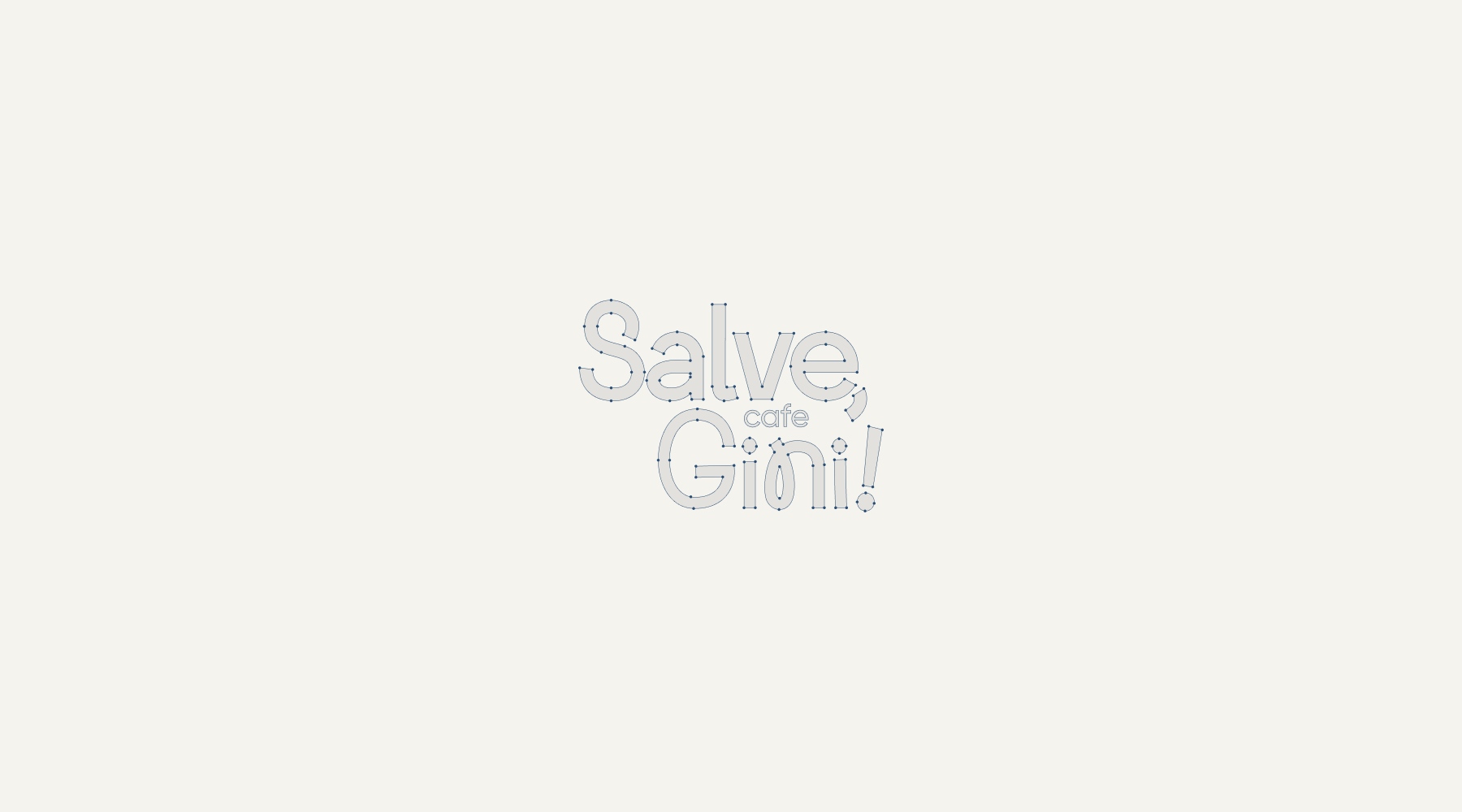 Salve, Gini! | кафе — Изображение №4 — Брендинг, Графика на Dprofile