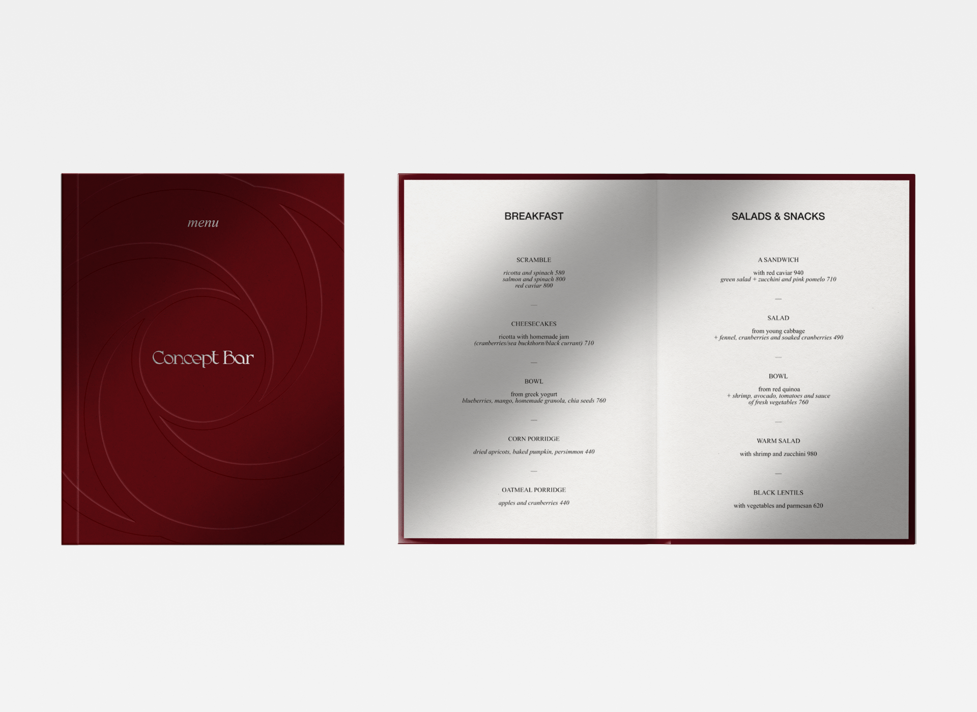 Concept Bar — Изображение №5 — Брендинг, Графика на Dprofile